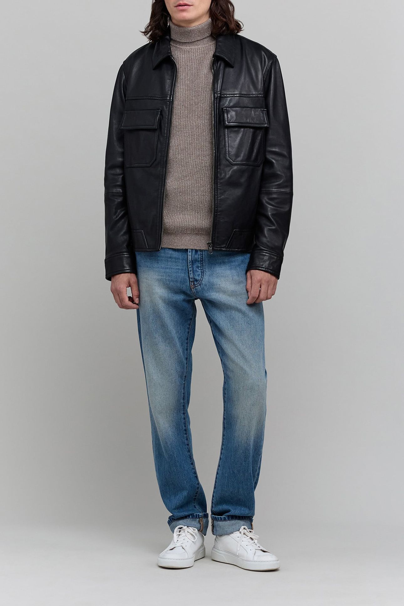 RAW KNIT TURTLENECK JUMPER 6