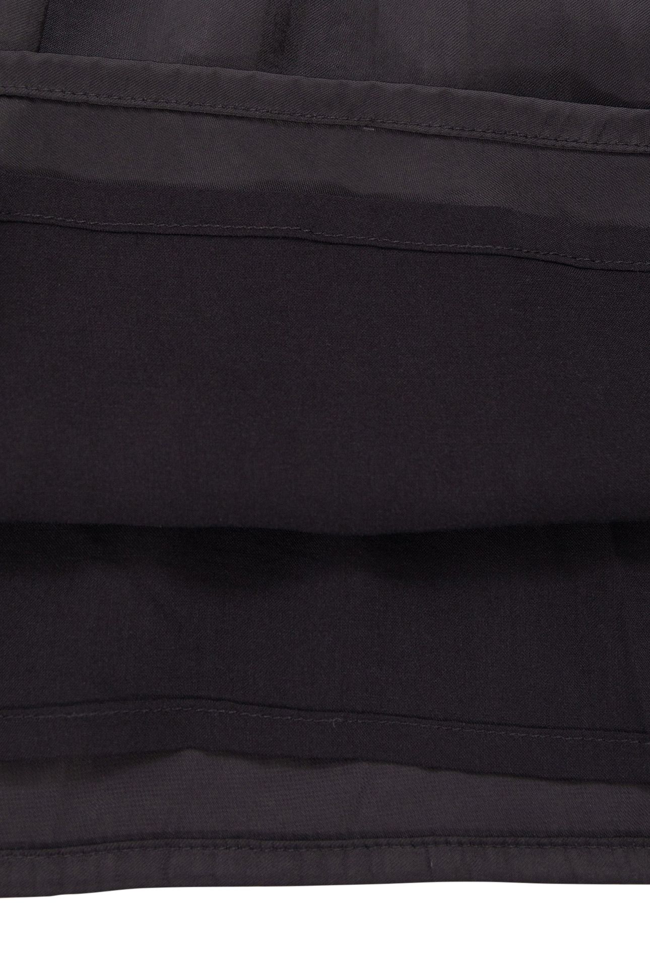 BLACK CRINKLED SMOCKED DRESS 7