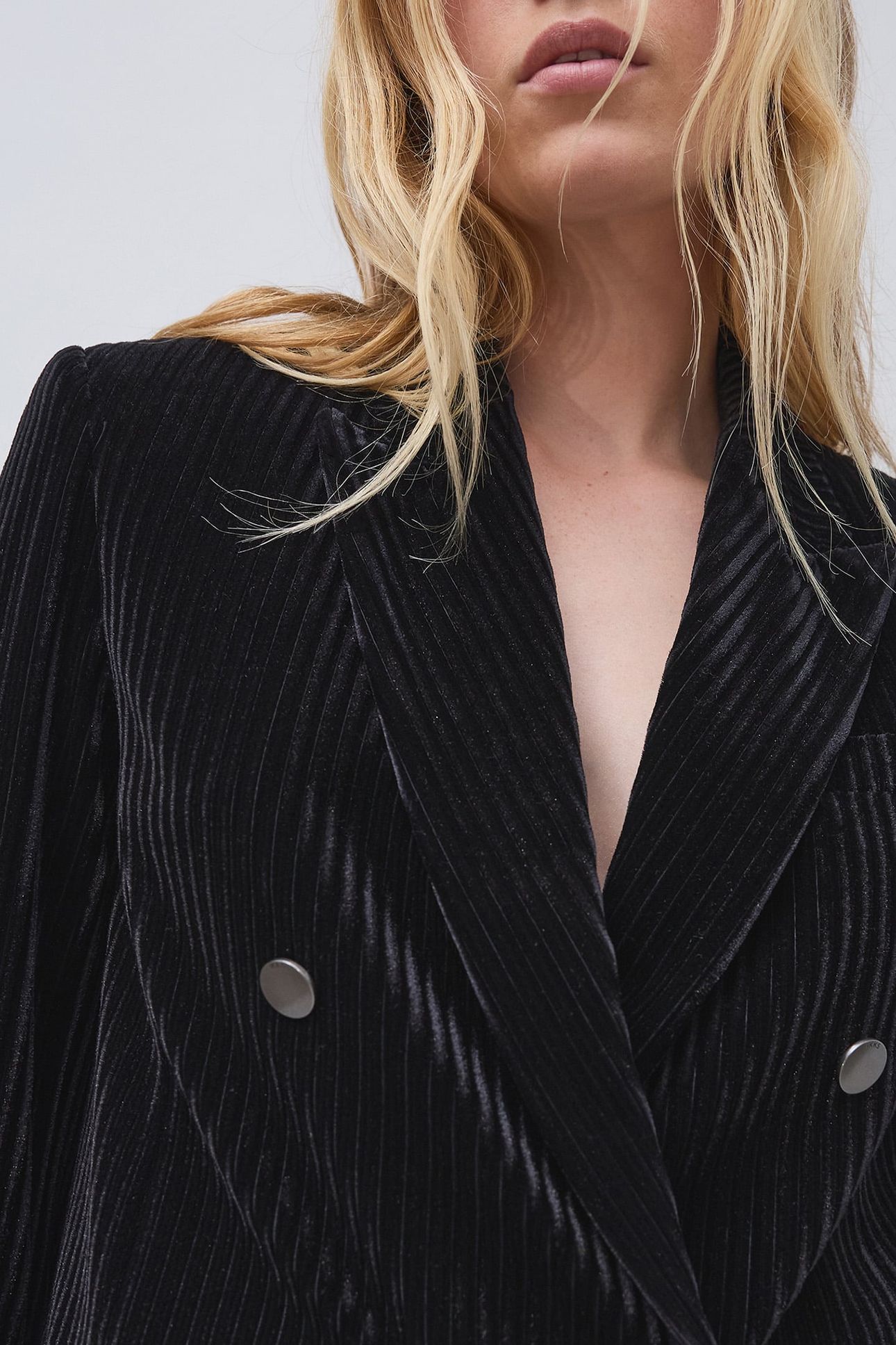 BLACK CORDUROY SUIT JACKET 6
