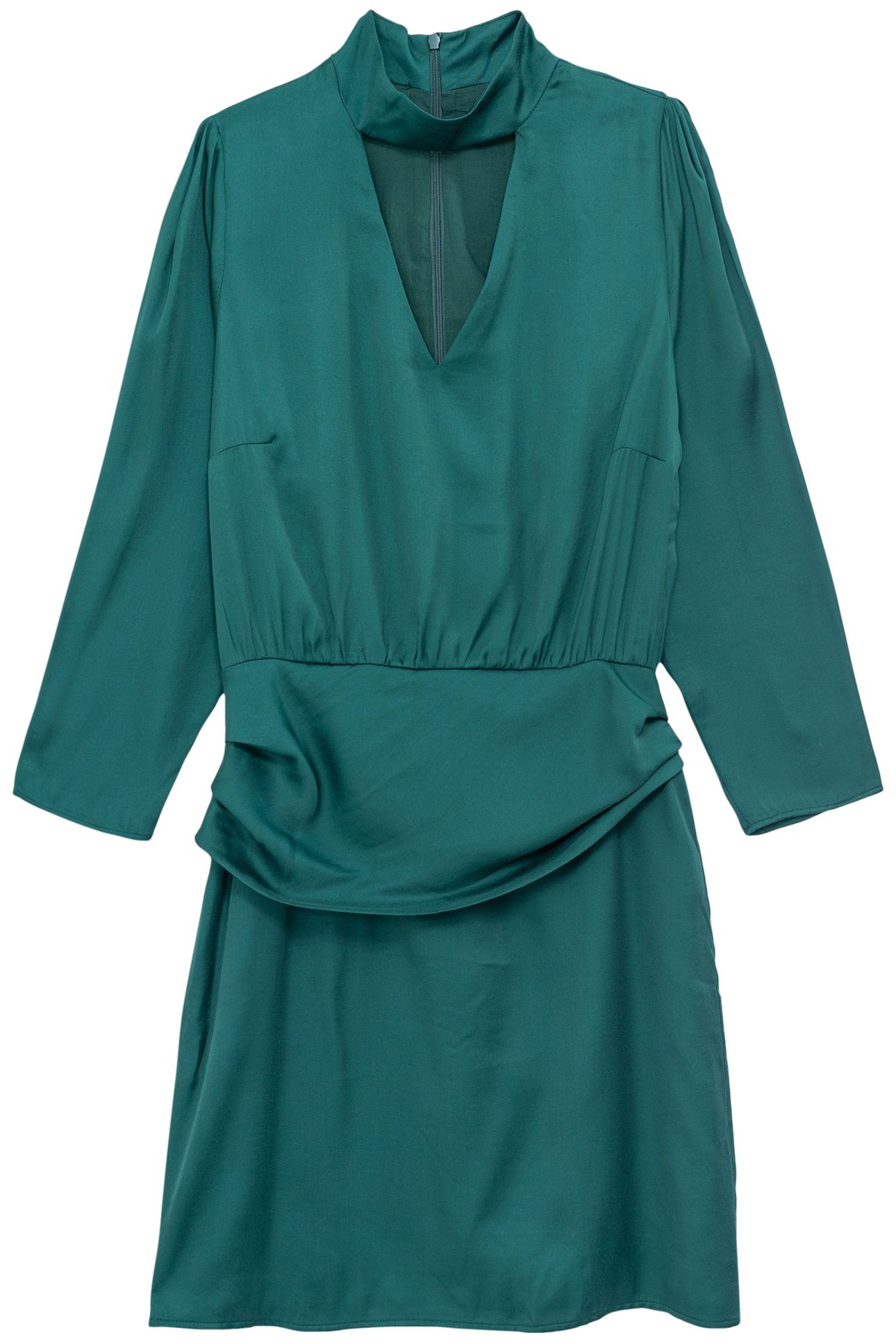 EMERALD GREEN MAXI BOW DRESS 1