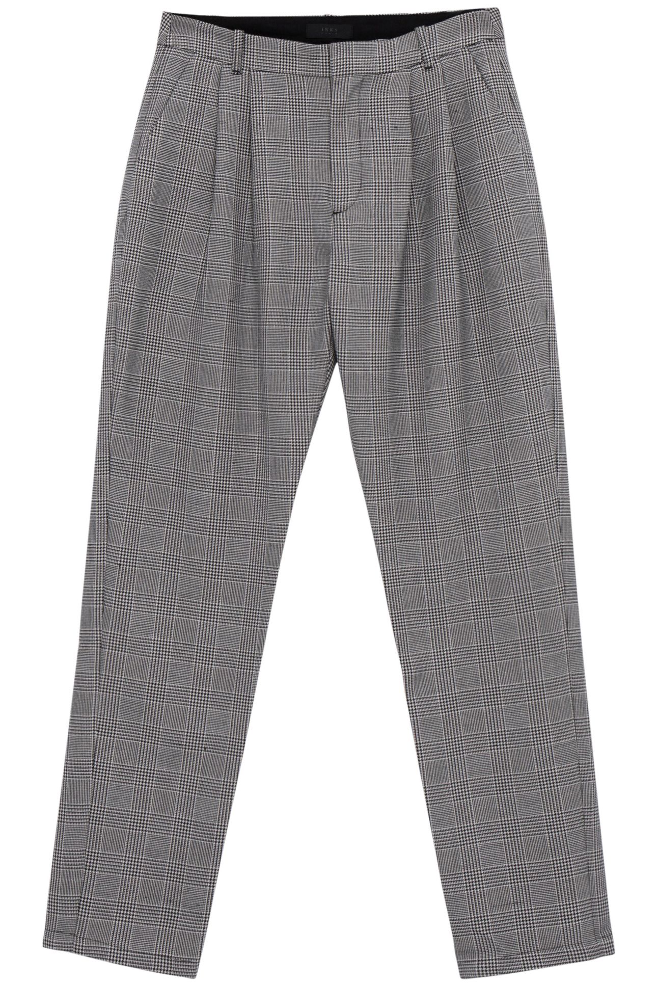 PRINCE OF WALES BLACK SUIT PANTS 4