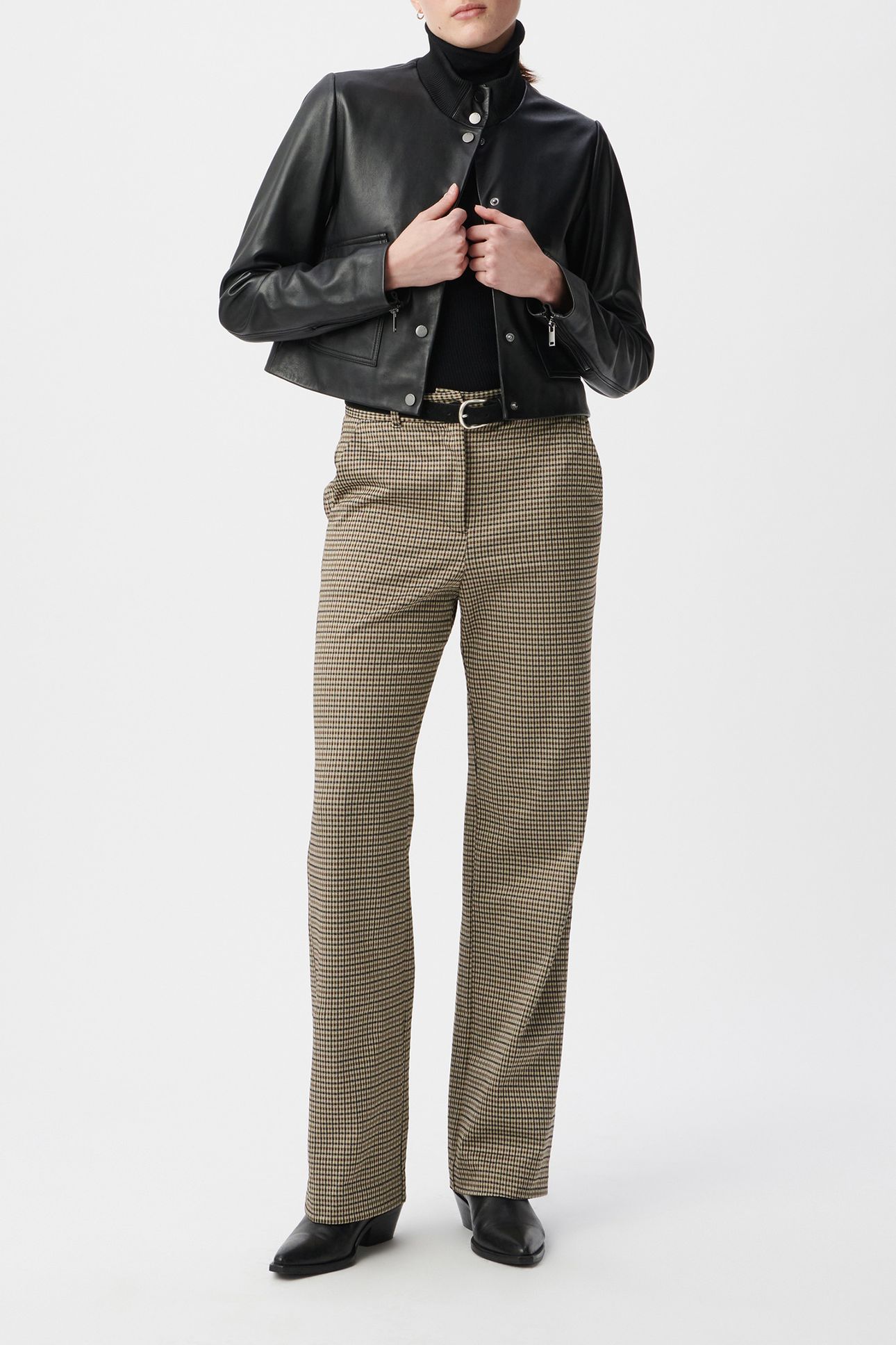 CHECK PATTERN SESAME PANTS 3