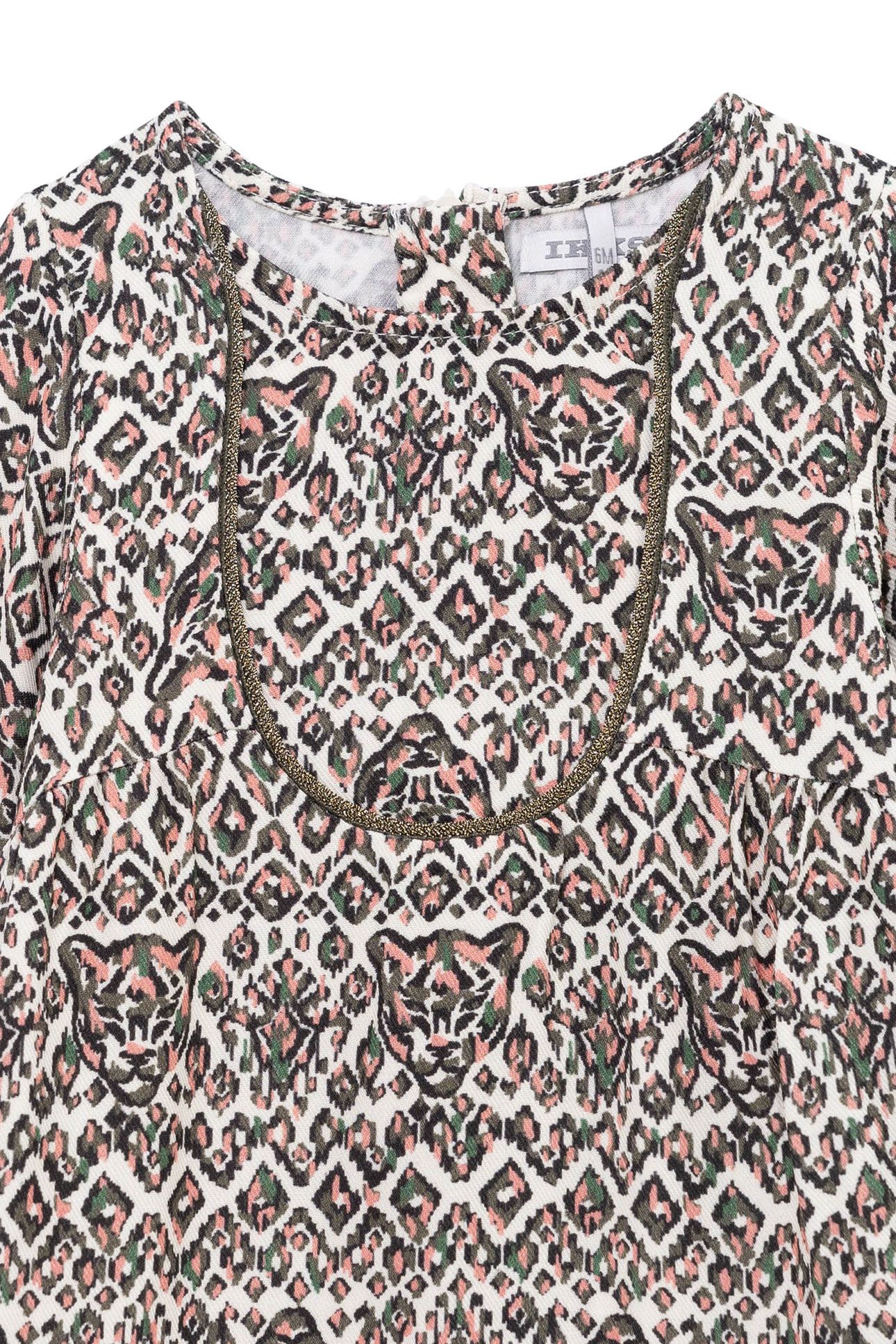 ECRU DRESS LENZING™ ECOVERO™ ETHNIC BABY GIRL 5