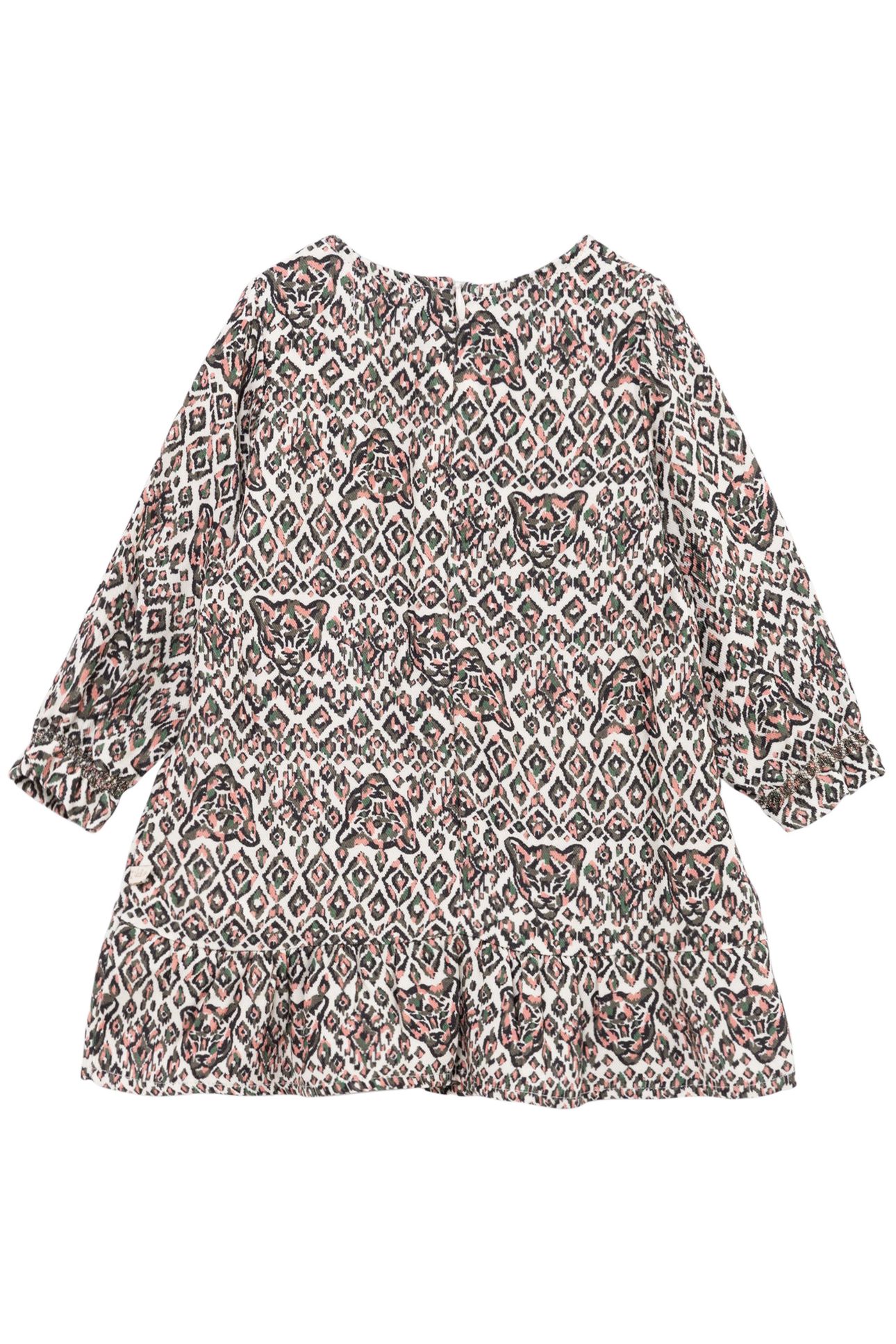 ECRU DRESS LENZING™ ECOVERO™ ETHNIC BABY GIRL 2