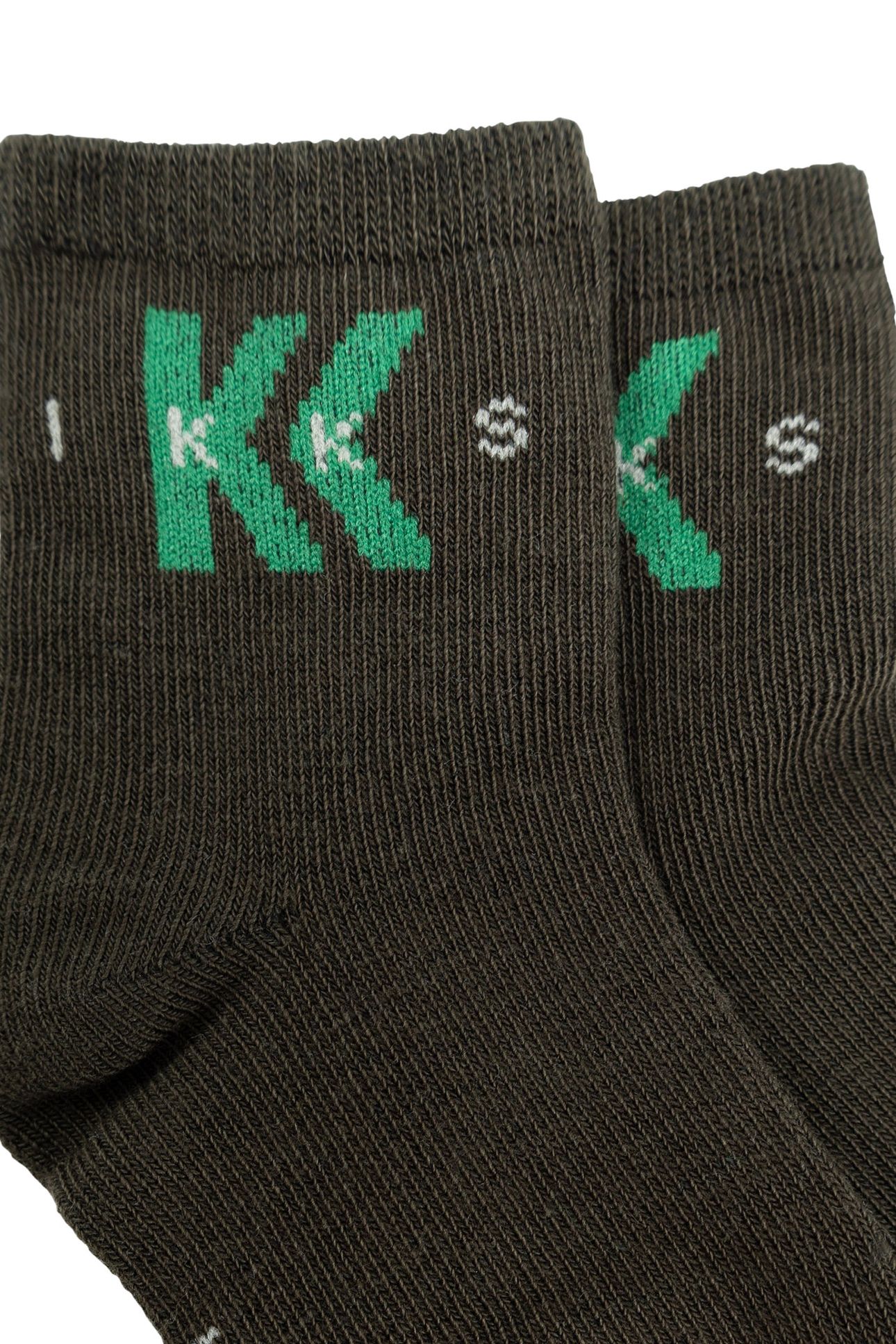 BABY BOY KHAKI AND GREY SOCKS 5
