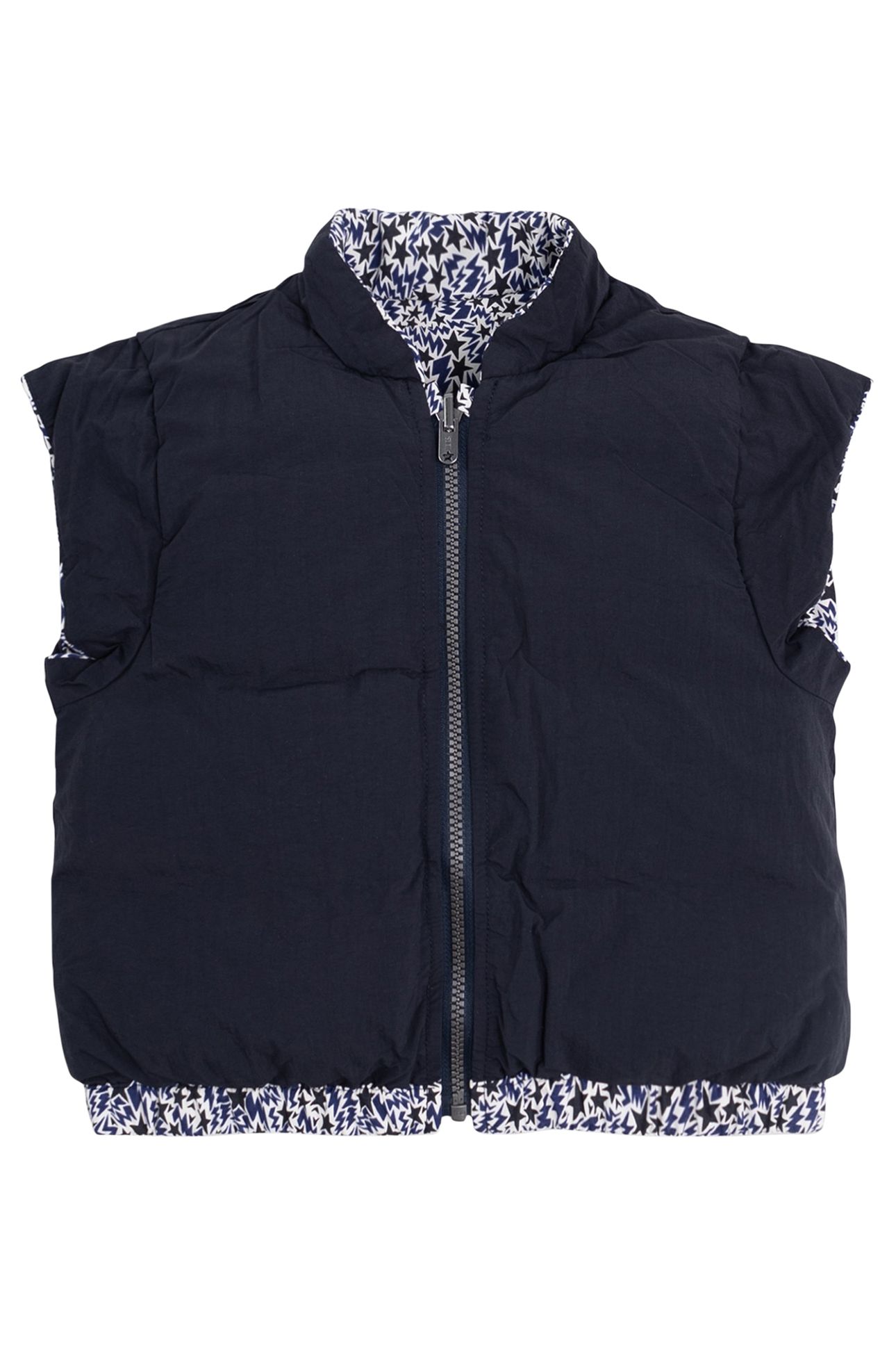 GIRL’S 2-IN-1 NAVY STARS AND LIGHTNING PARKA/PADDED JACKET 3