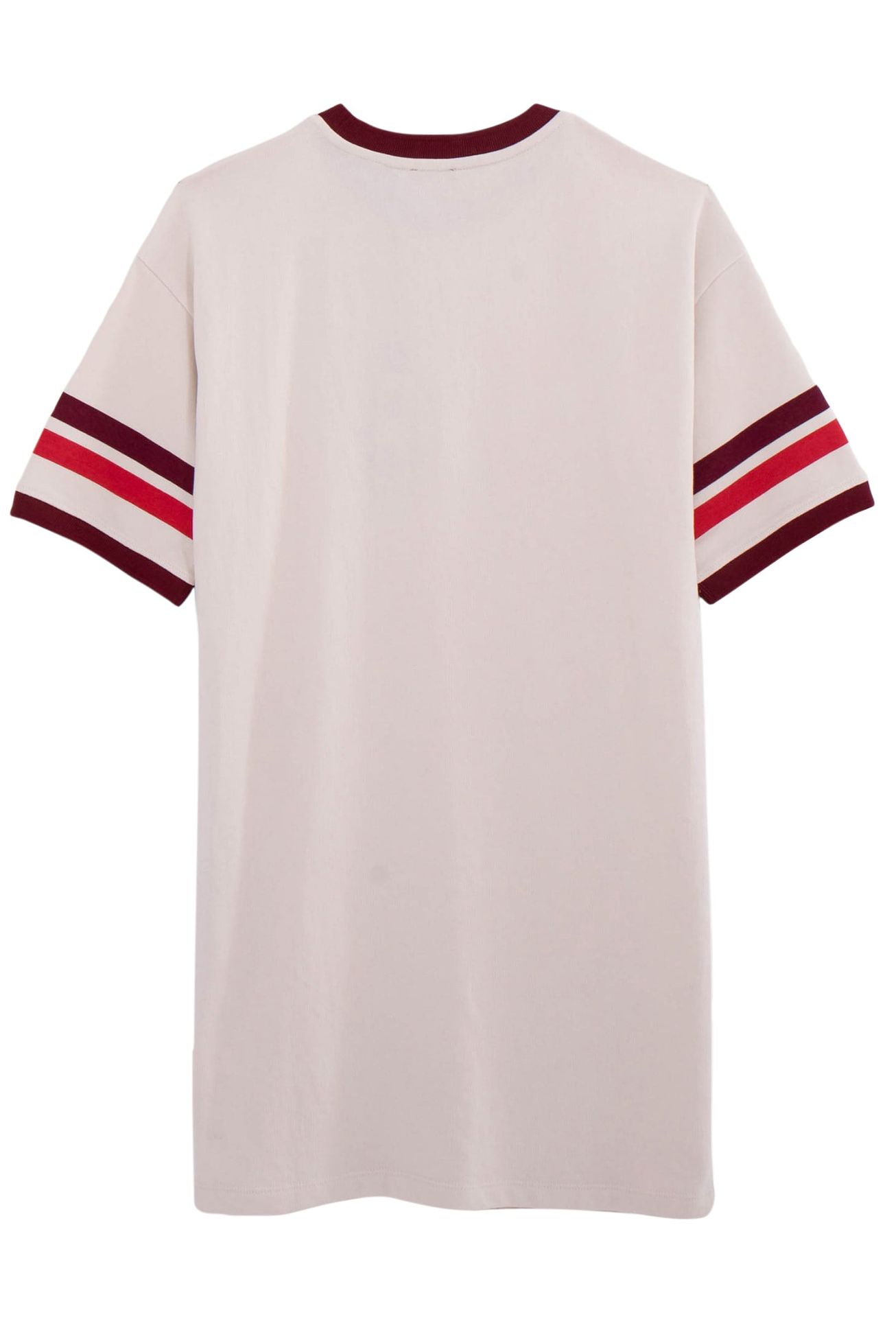 BEIGE COLLEGE GIRL T-SHIRT DRESS 2