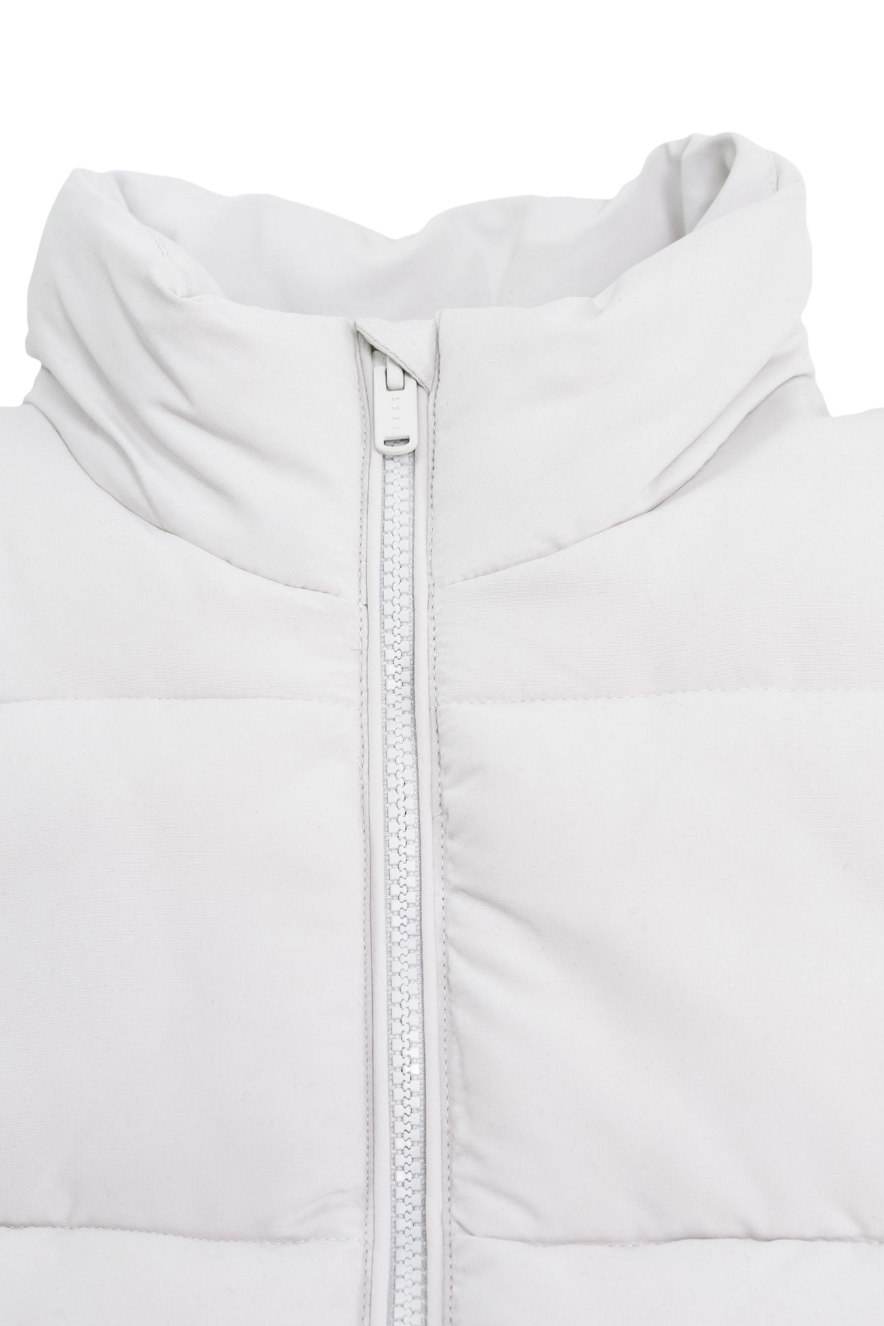 GIRL'S ECRU SLEEVELESS DOWN JACKET 4