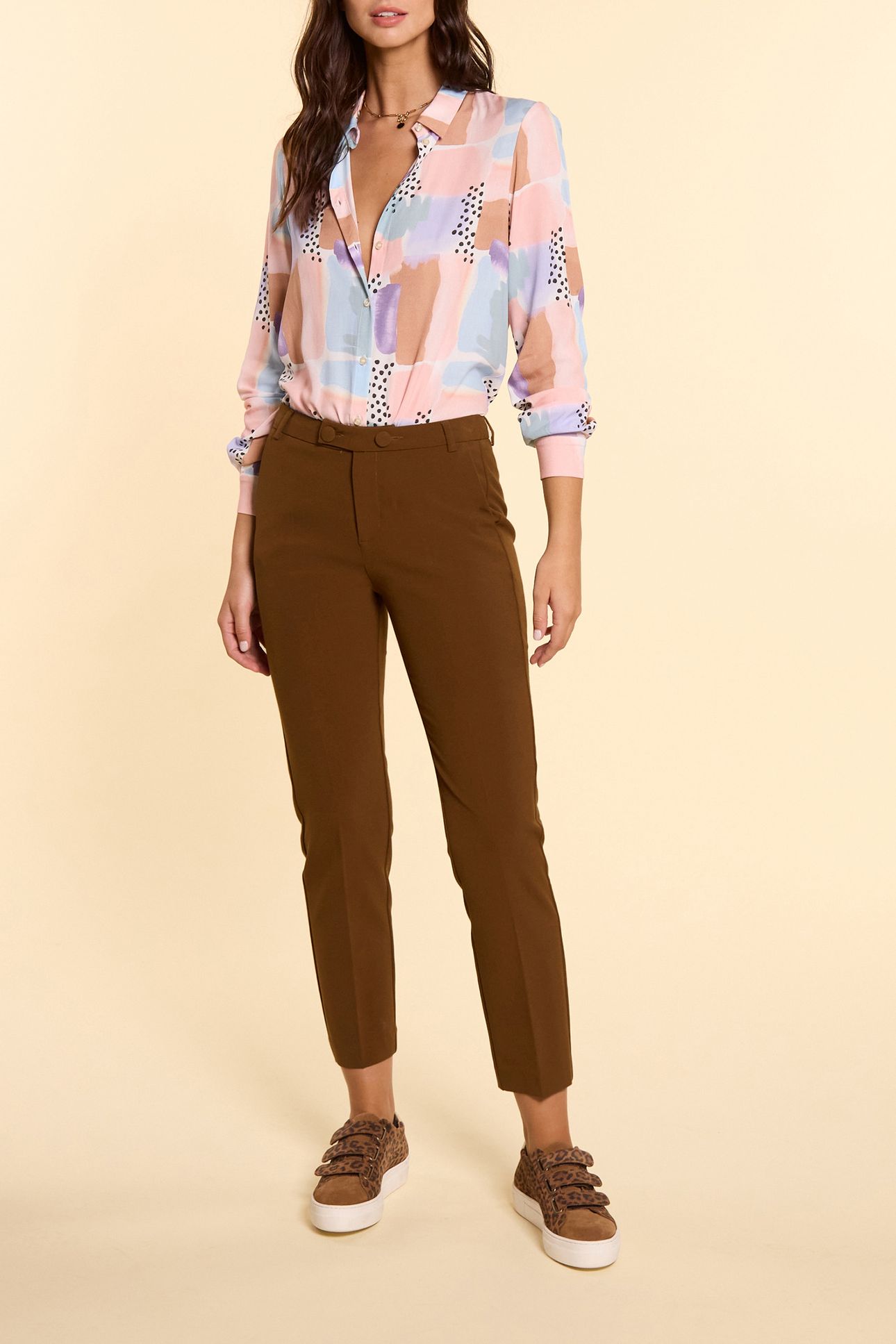 CAMEL SUIT TROUSERS 2