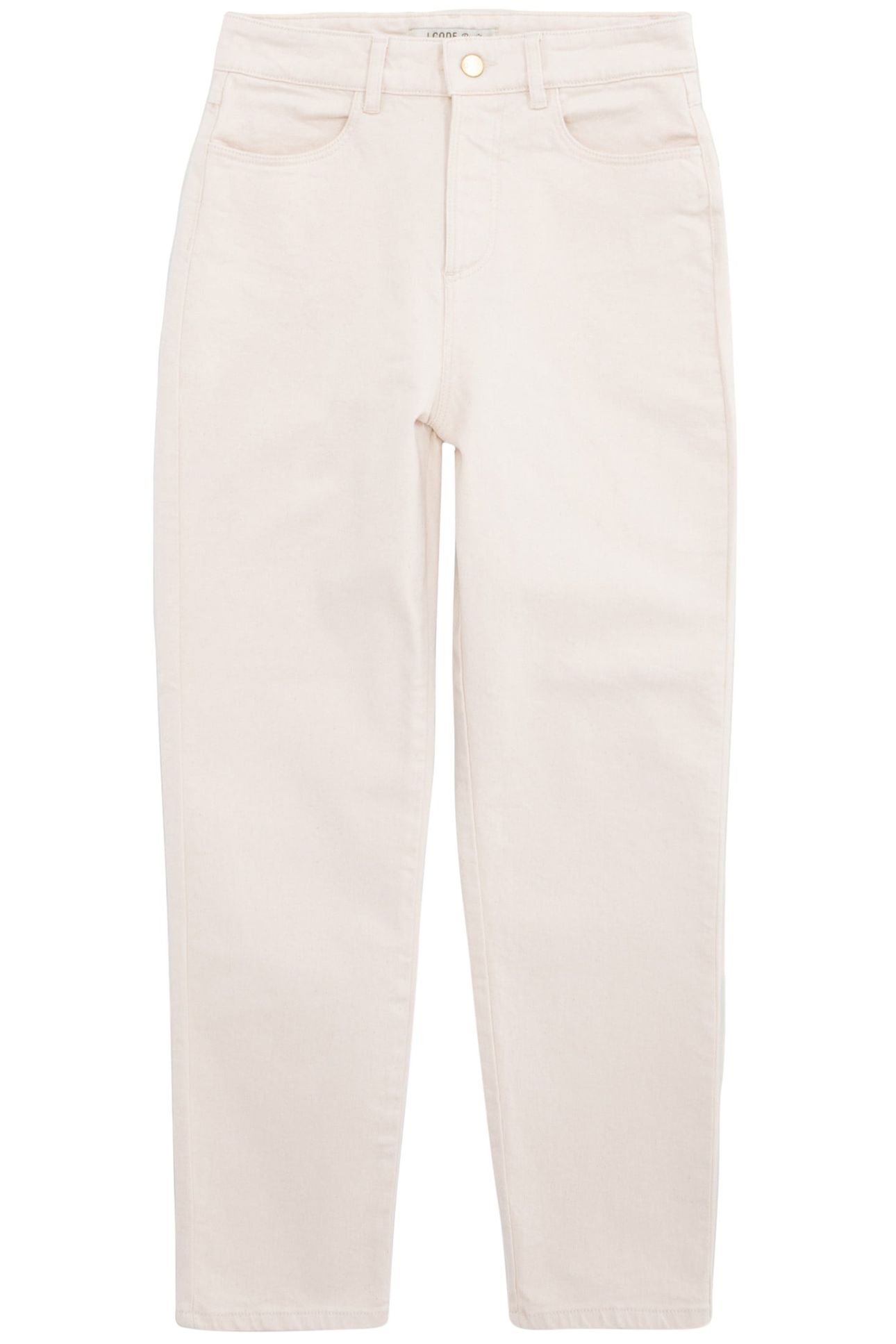 ECRU BOYFIT JEANS 4