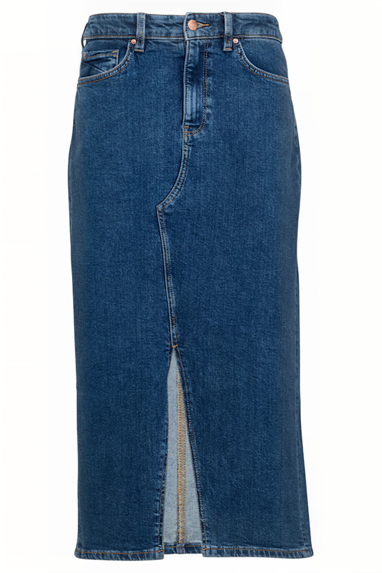S.OLIVER-QS SKIRTS BLUE DENIM 4