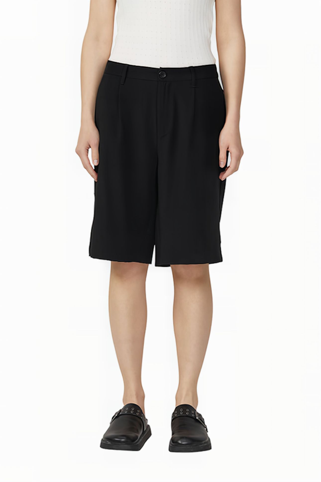 S.OLIVER-QS SHORTS BLACK 1