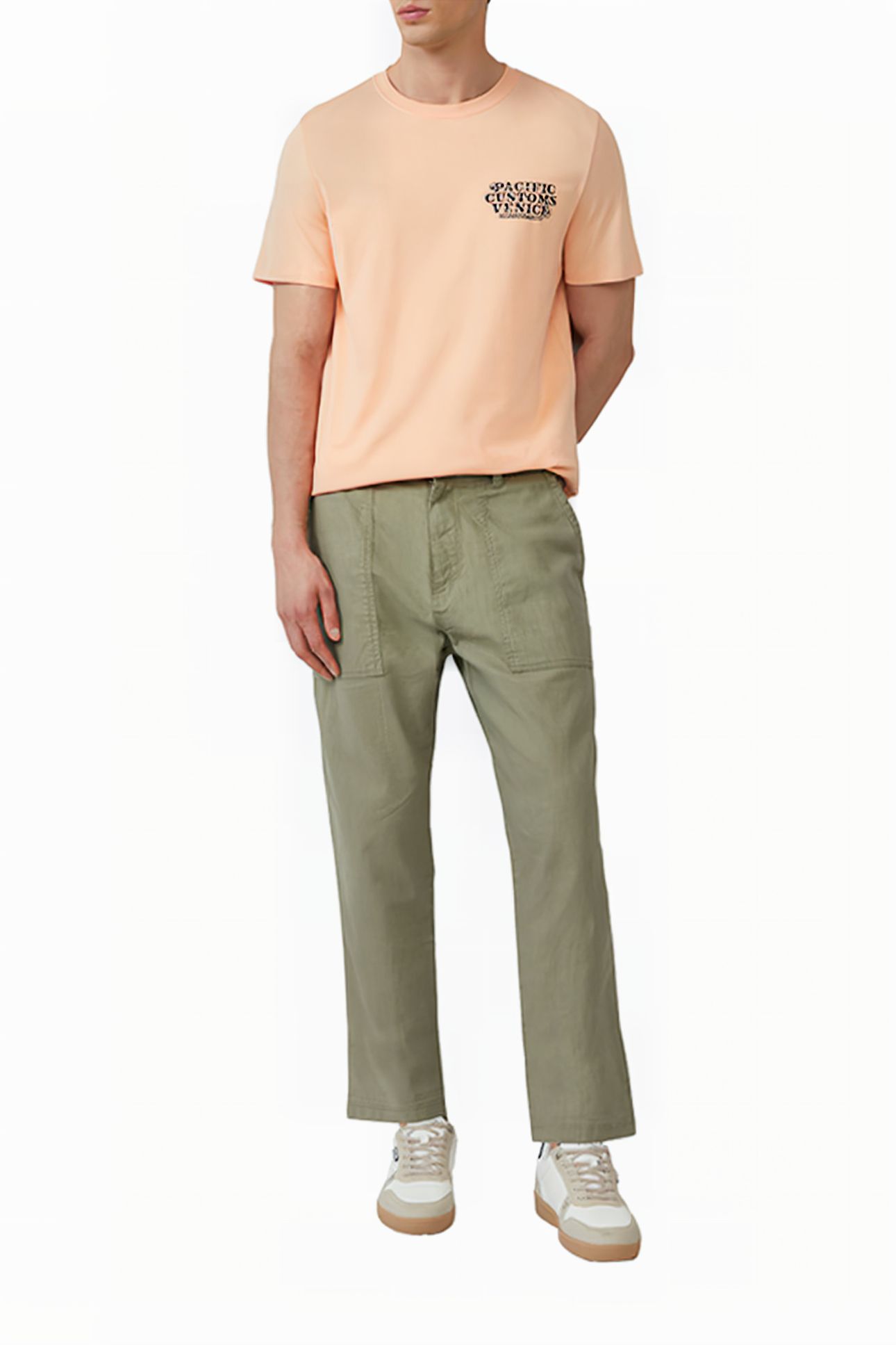 S.OLIVER PANTS DARK GREEN 2