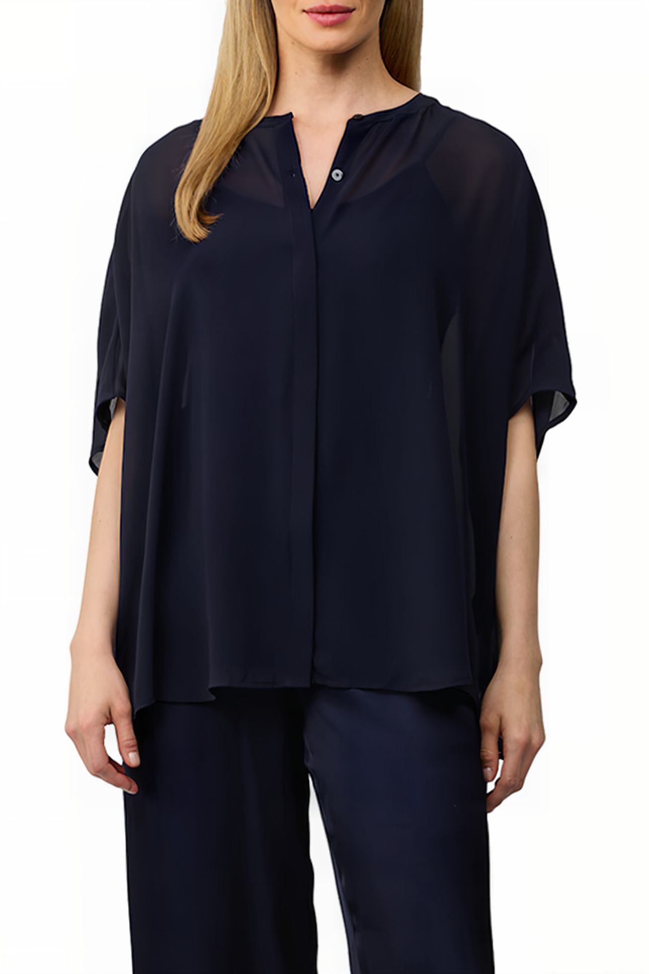S.OLIVER BLOUSES BLUE MARINE 1