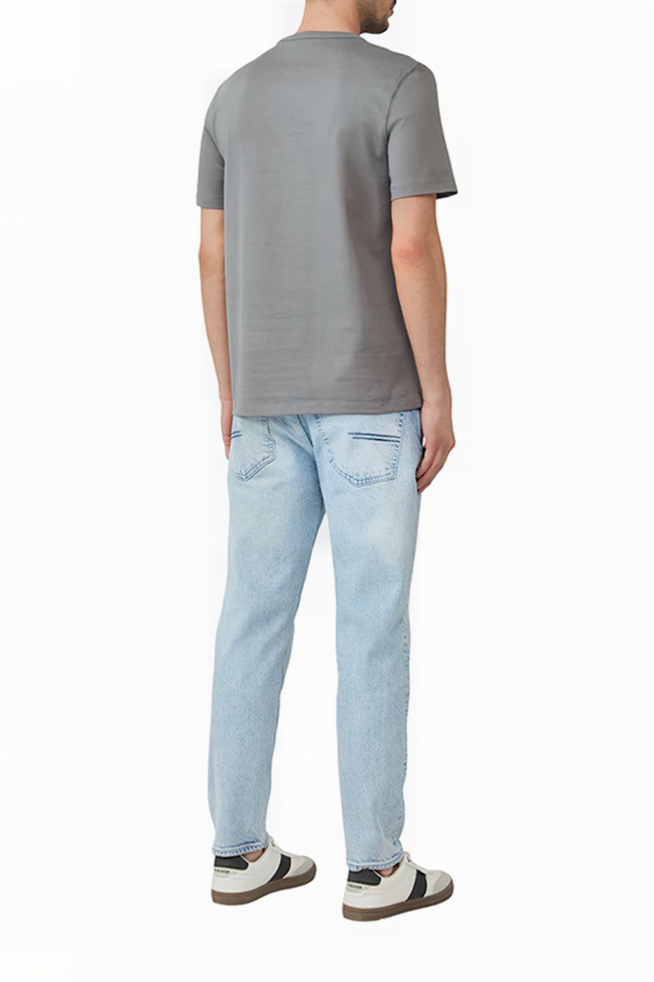 S.OLIVER T-SHIRTS GREY/BLACK 3