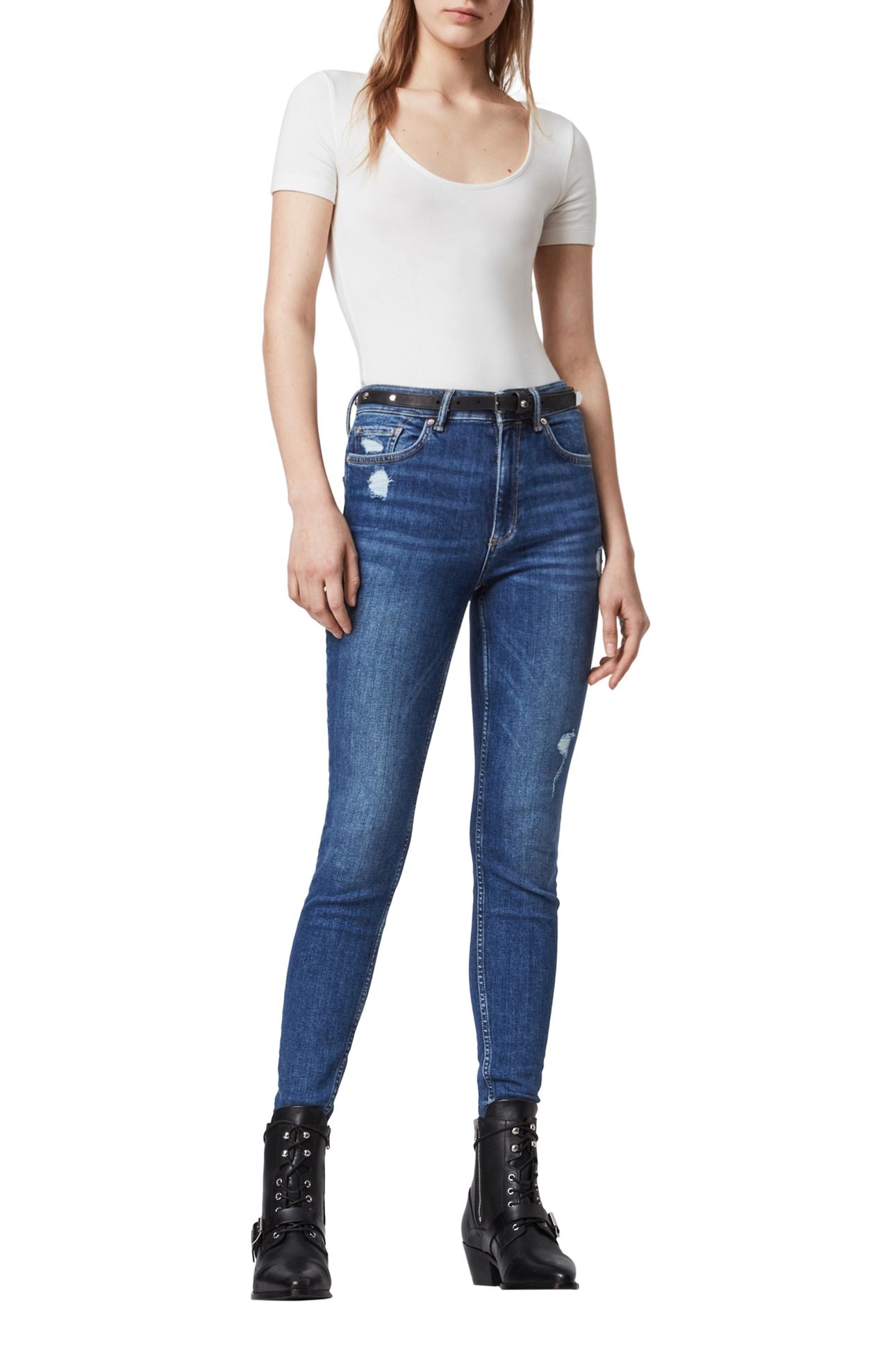 DAX JEAN MID INDIGO BLUE 1