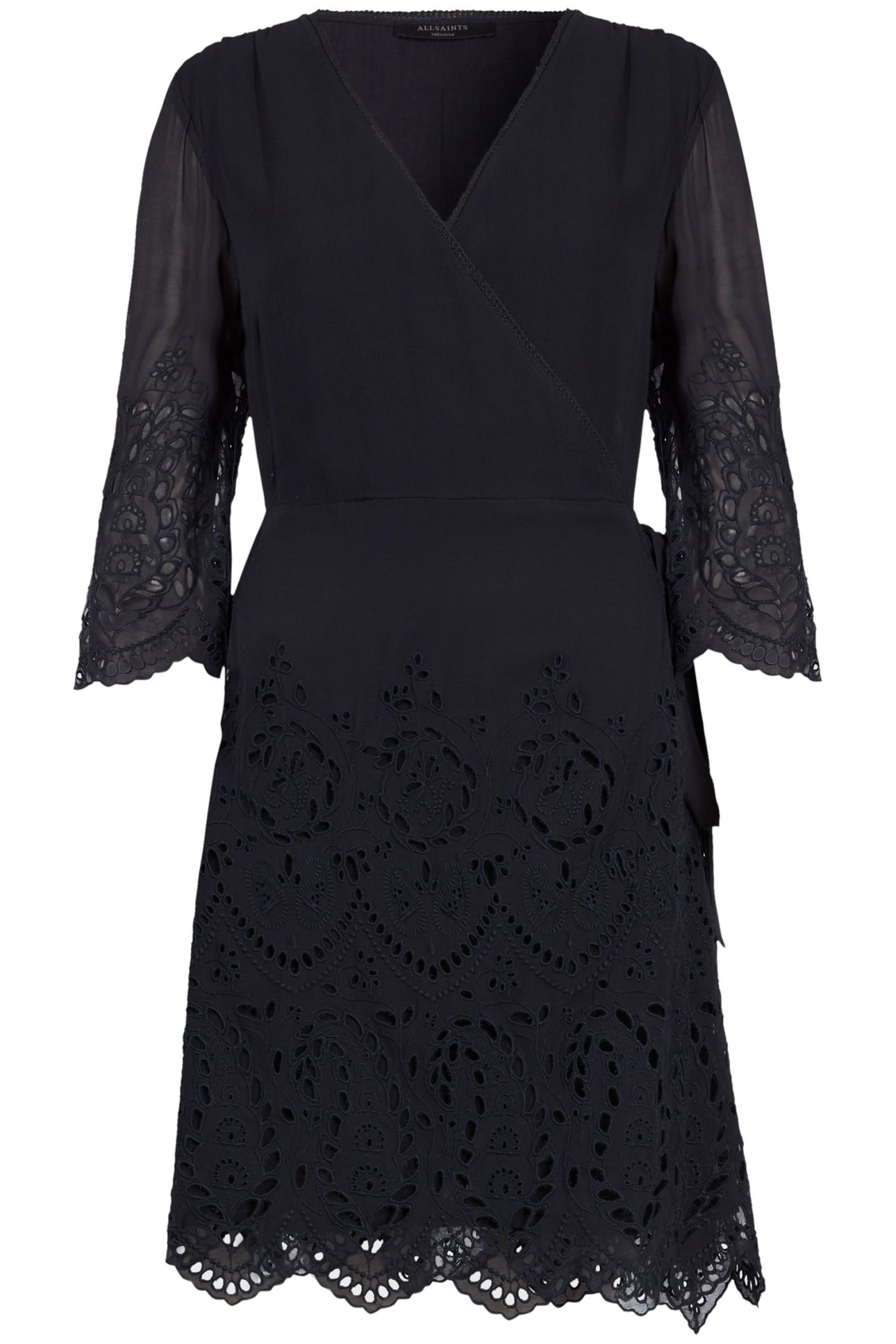 ZARIAH LS DRESS INK BLUE 1