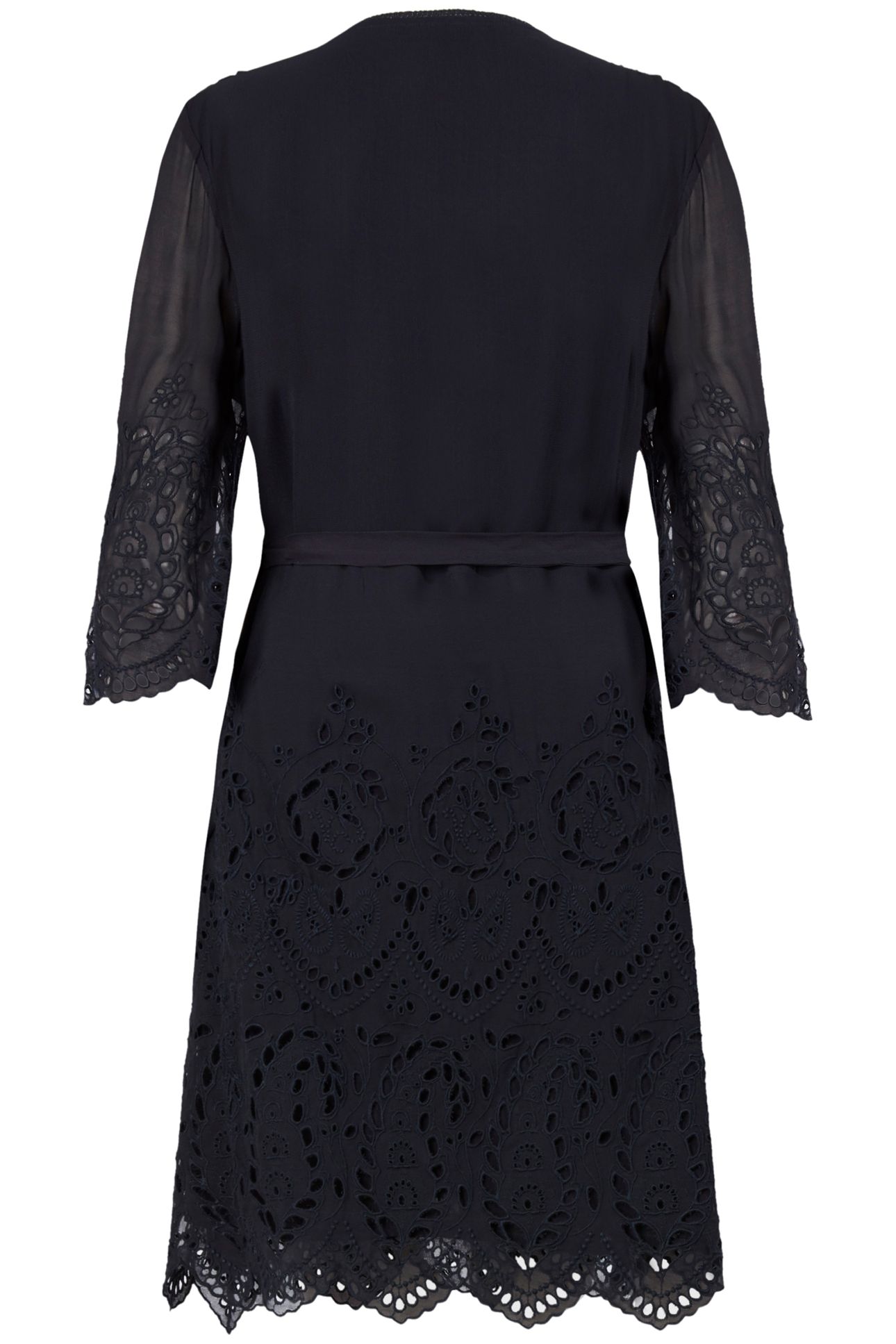 ZARIAH LS DRESS INK BLUE 2