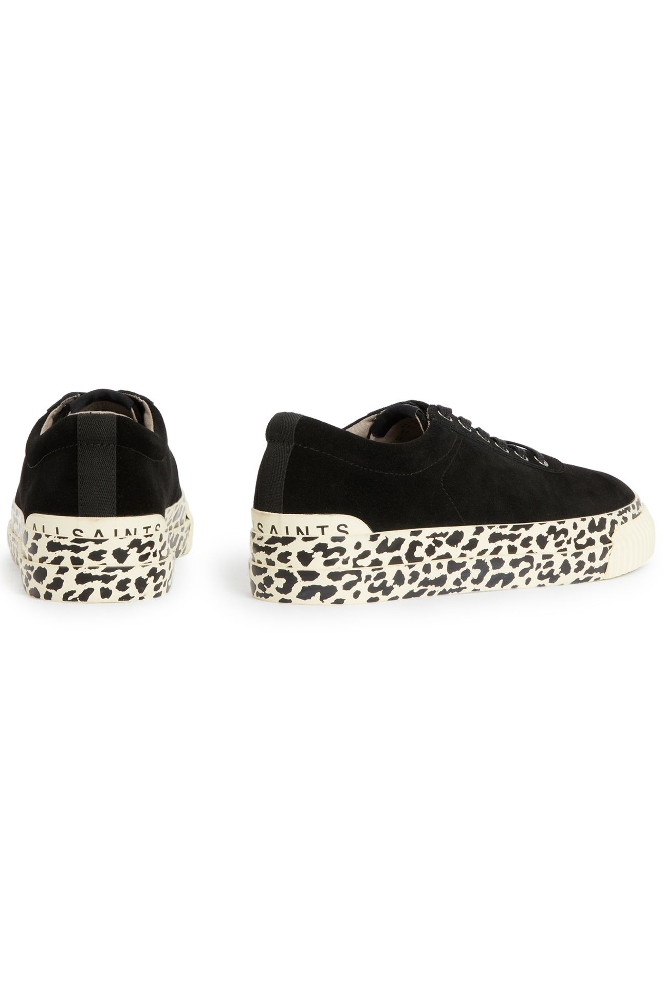 KNOX SUEDE SNEAKER BLACK LEOPARD 5