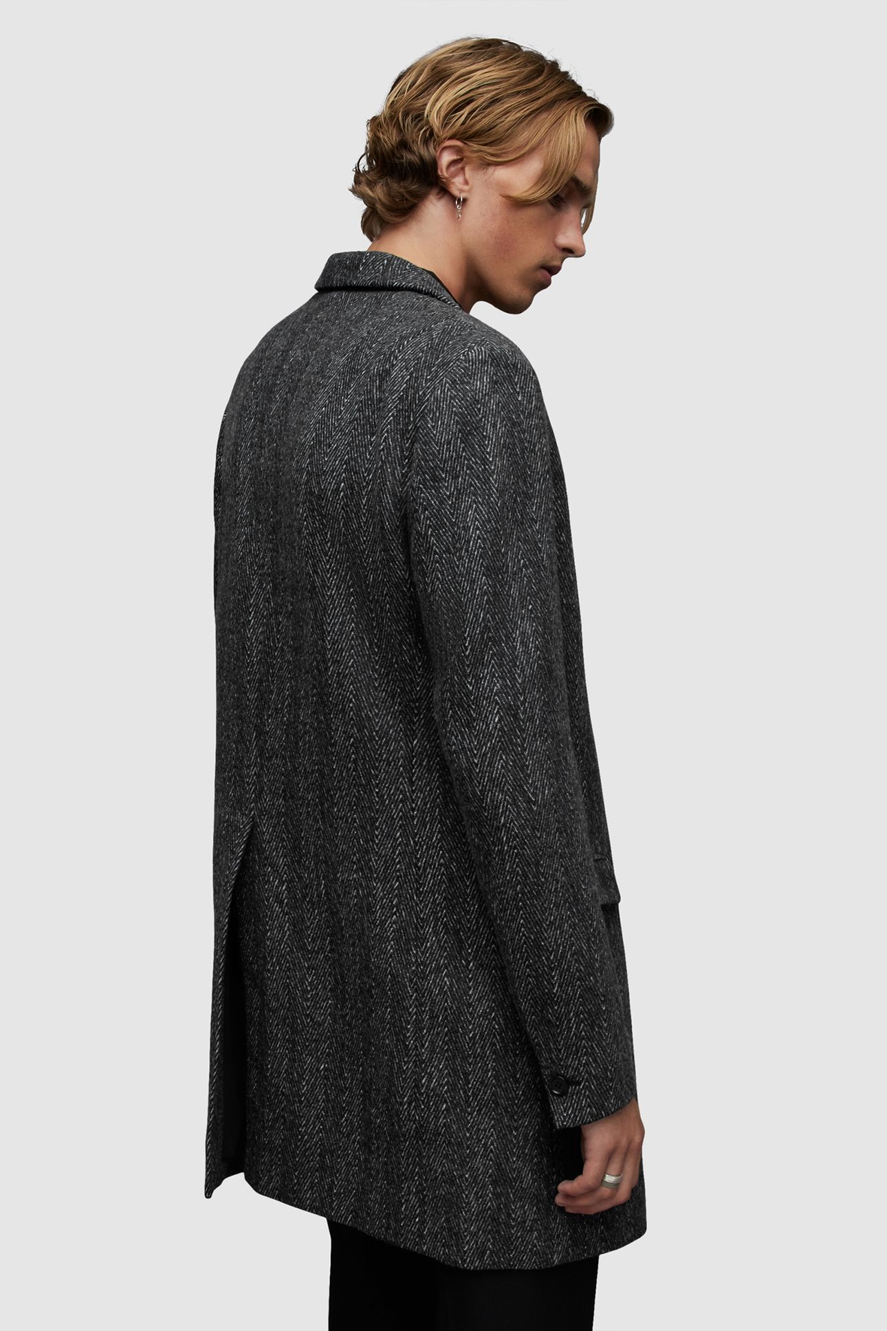 MANOR HERRINGBONE CO BLACK 2
