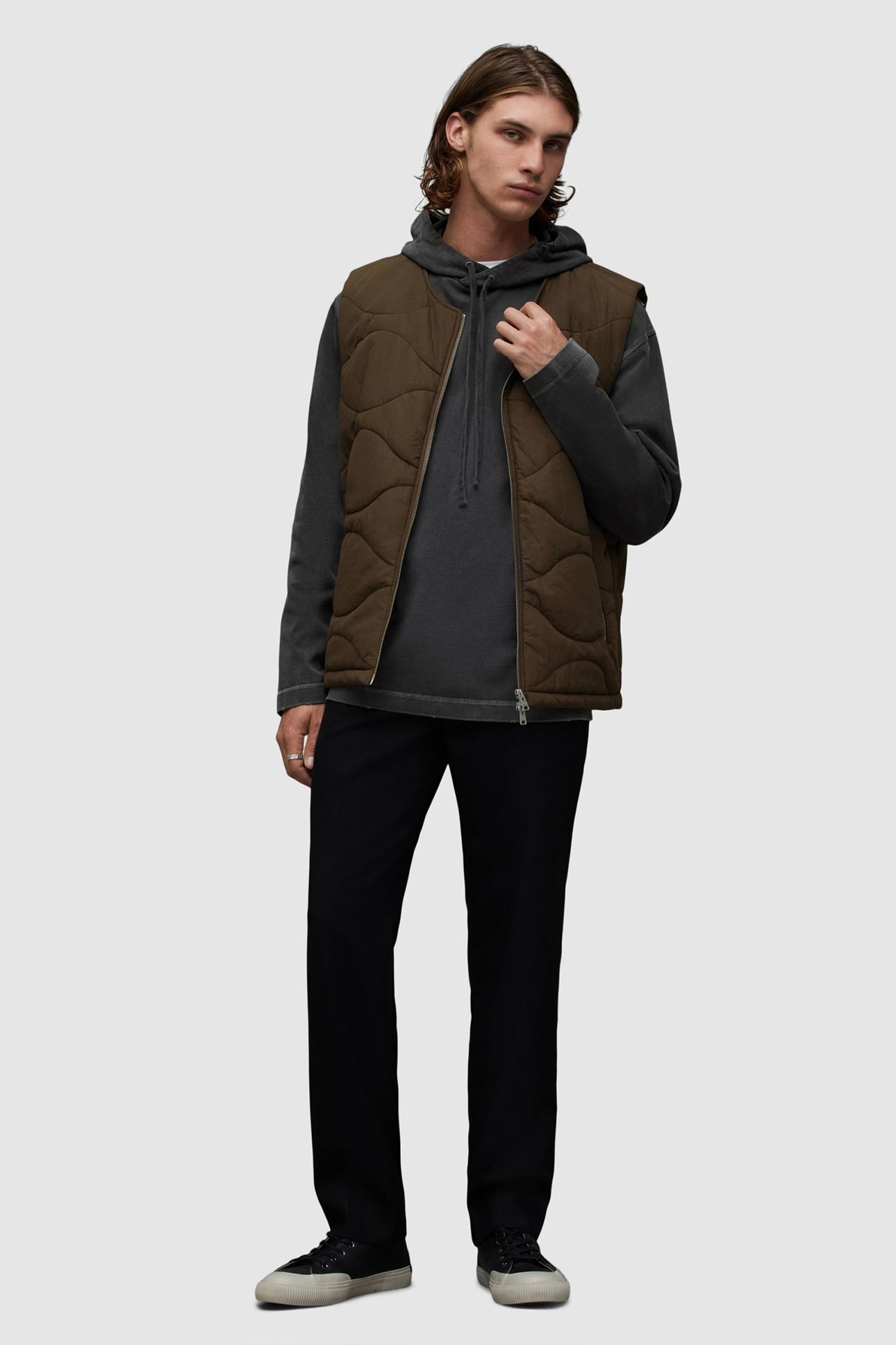 NEBULAR VEST KHAKI BROWN 3