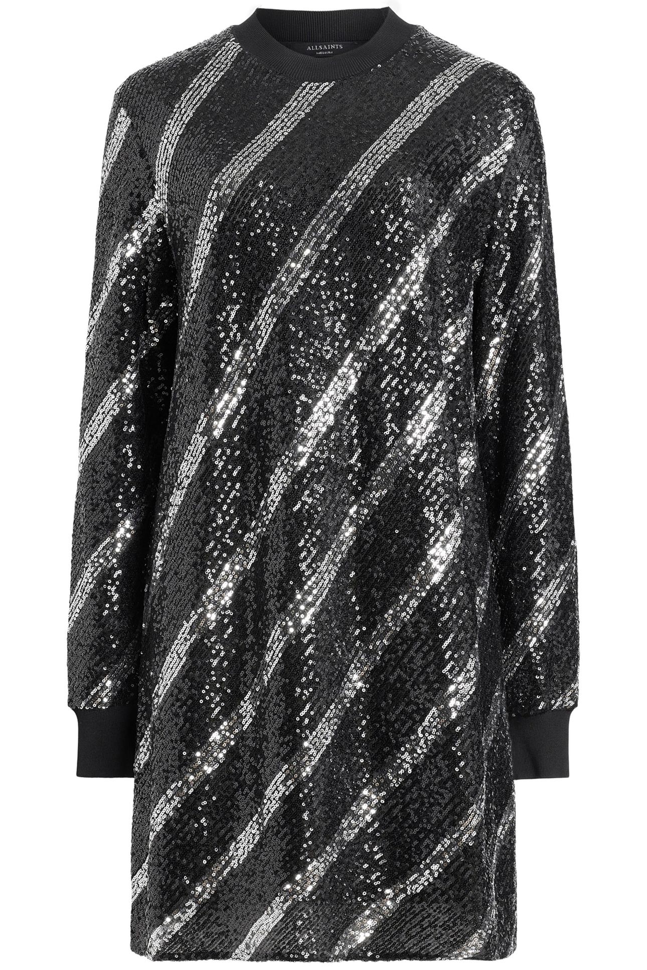 JUELA BOWI DRESS BLACK/SILVER 4
