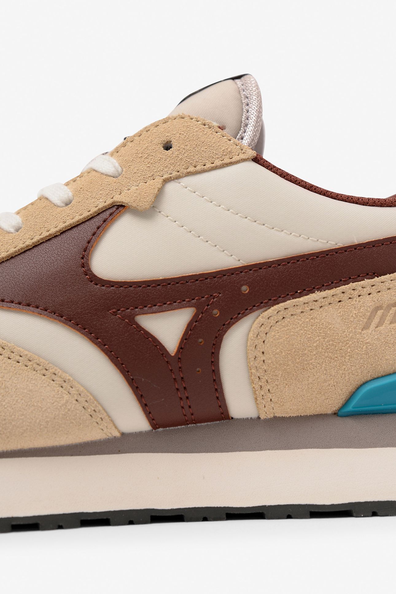 UNISEX SHOE S.L.MIZUNO RB87 SILVER BIRCH/RUM RAISIN/M.DESERT
