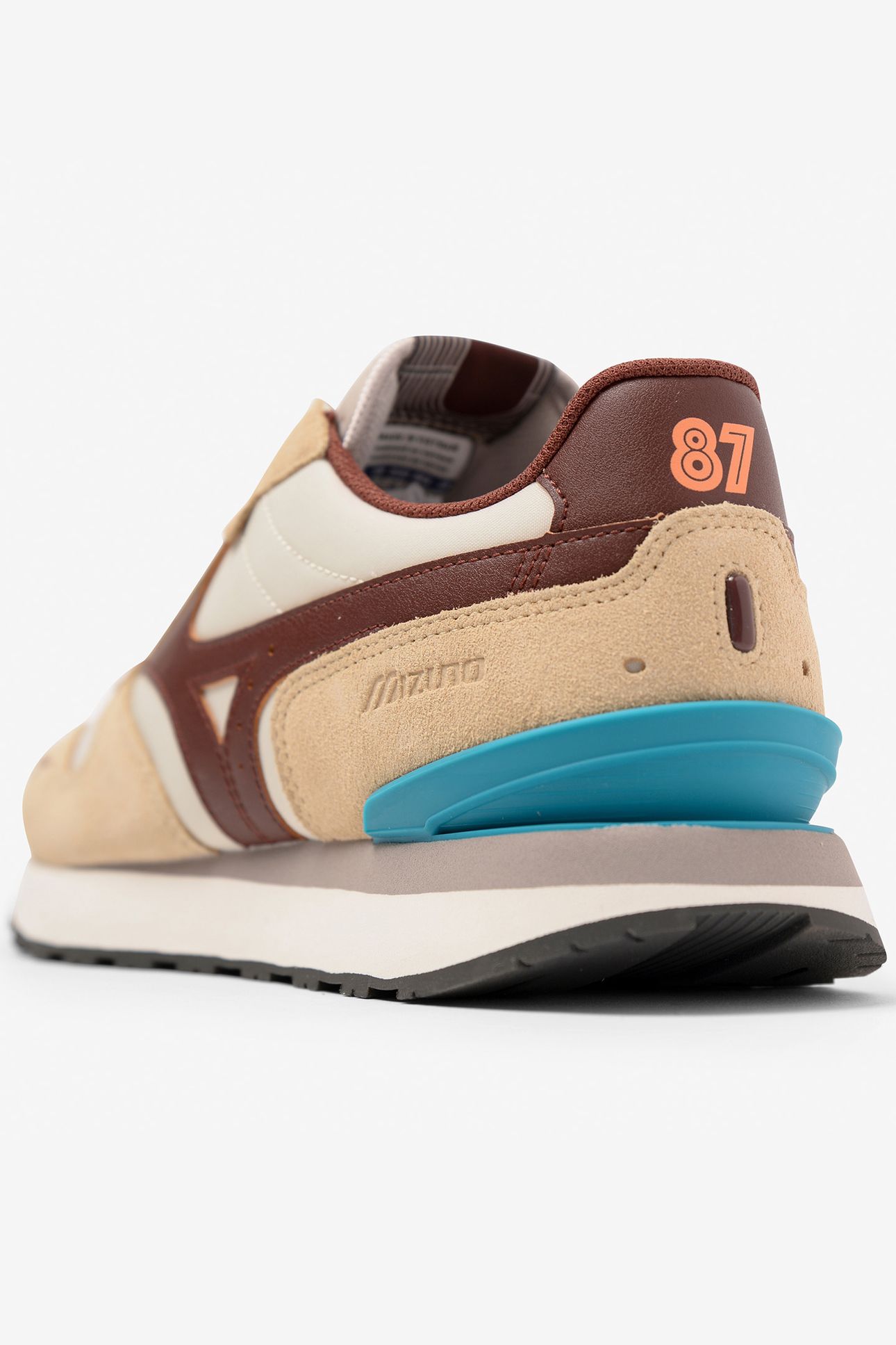UNISEX SHOE S.L.MIZUNO RB87 SILVER BIRCH/RUM RAISIN/M.DESERT