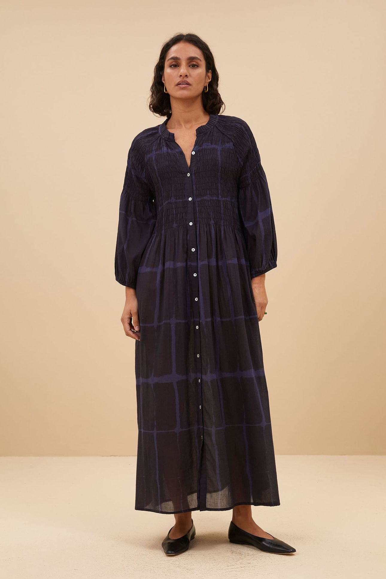 LOULOU SQUARE DRESS SQUARE PRINT 1