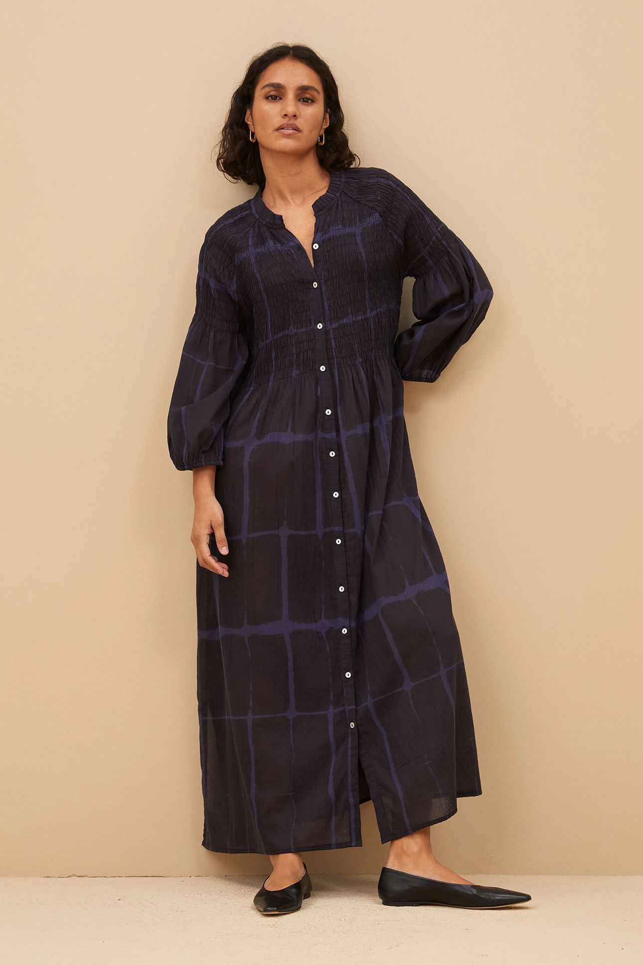 LOULOU SQUARE DRESS SQUARE PRINT 5