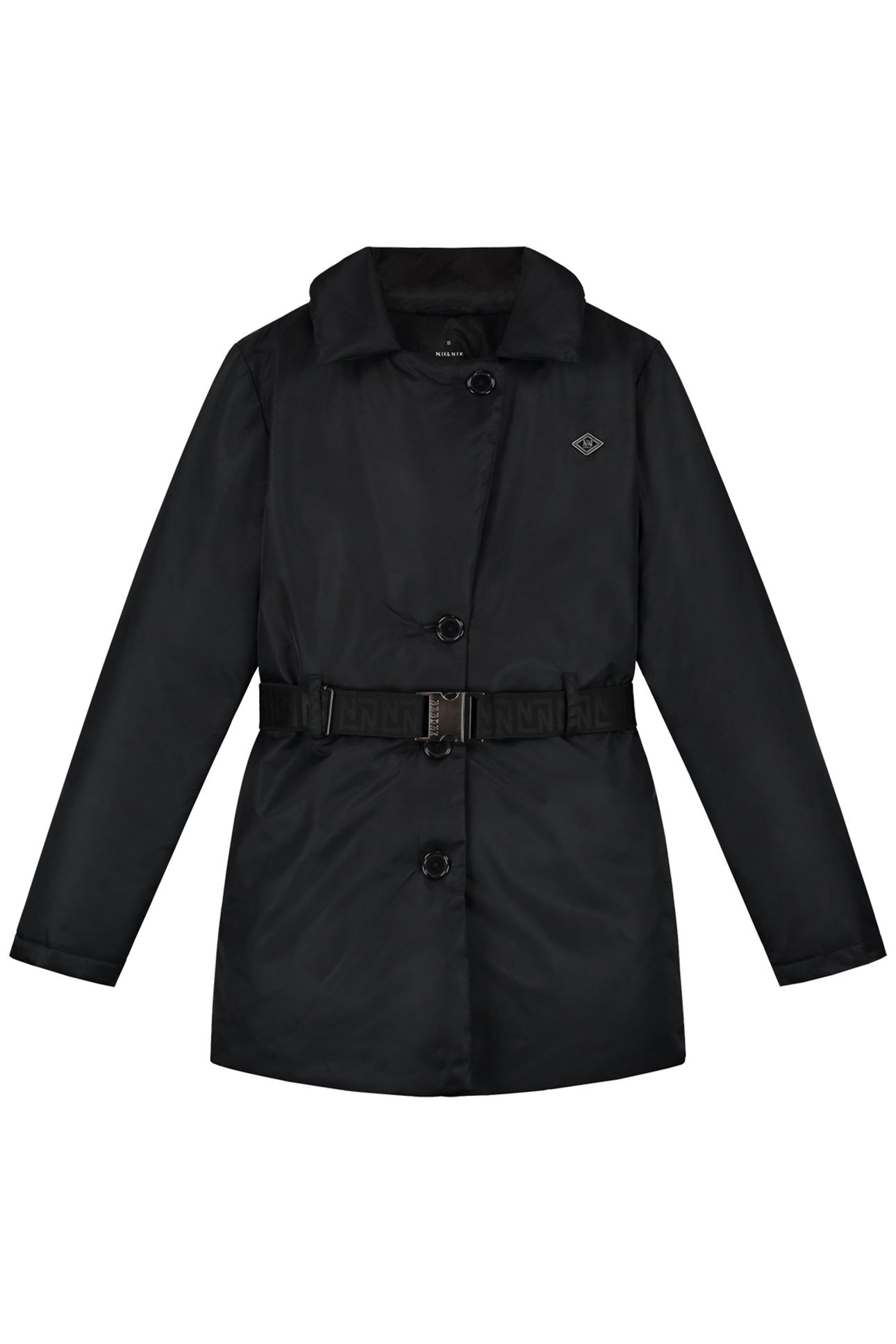HAILEE PUFFER TRENCHCOAT BLACK 2