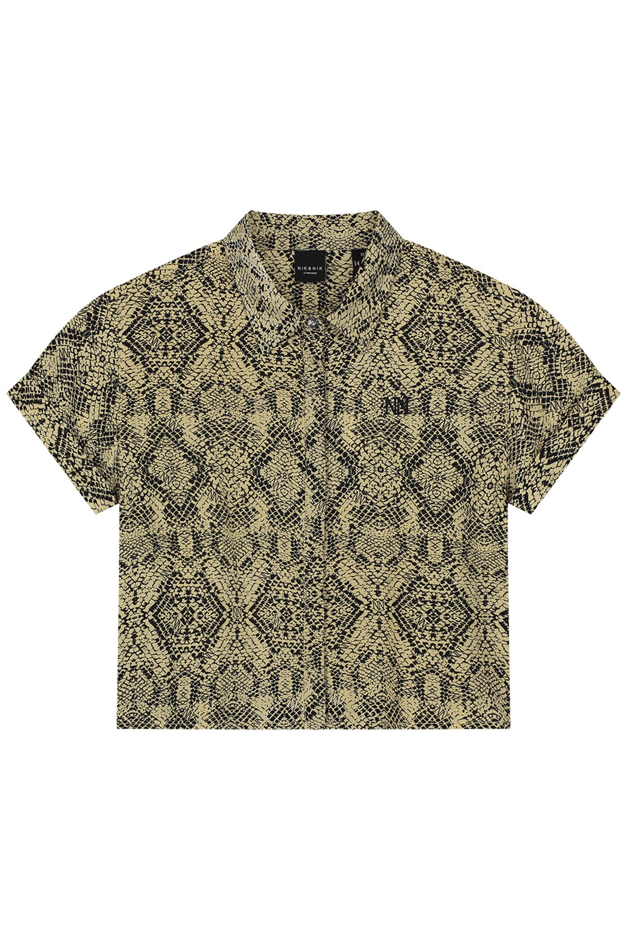 SNAKE BLOUSE OAT 2