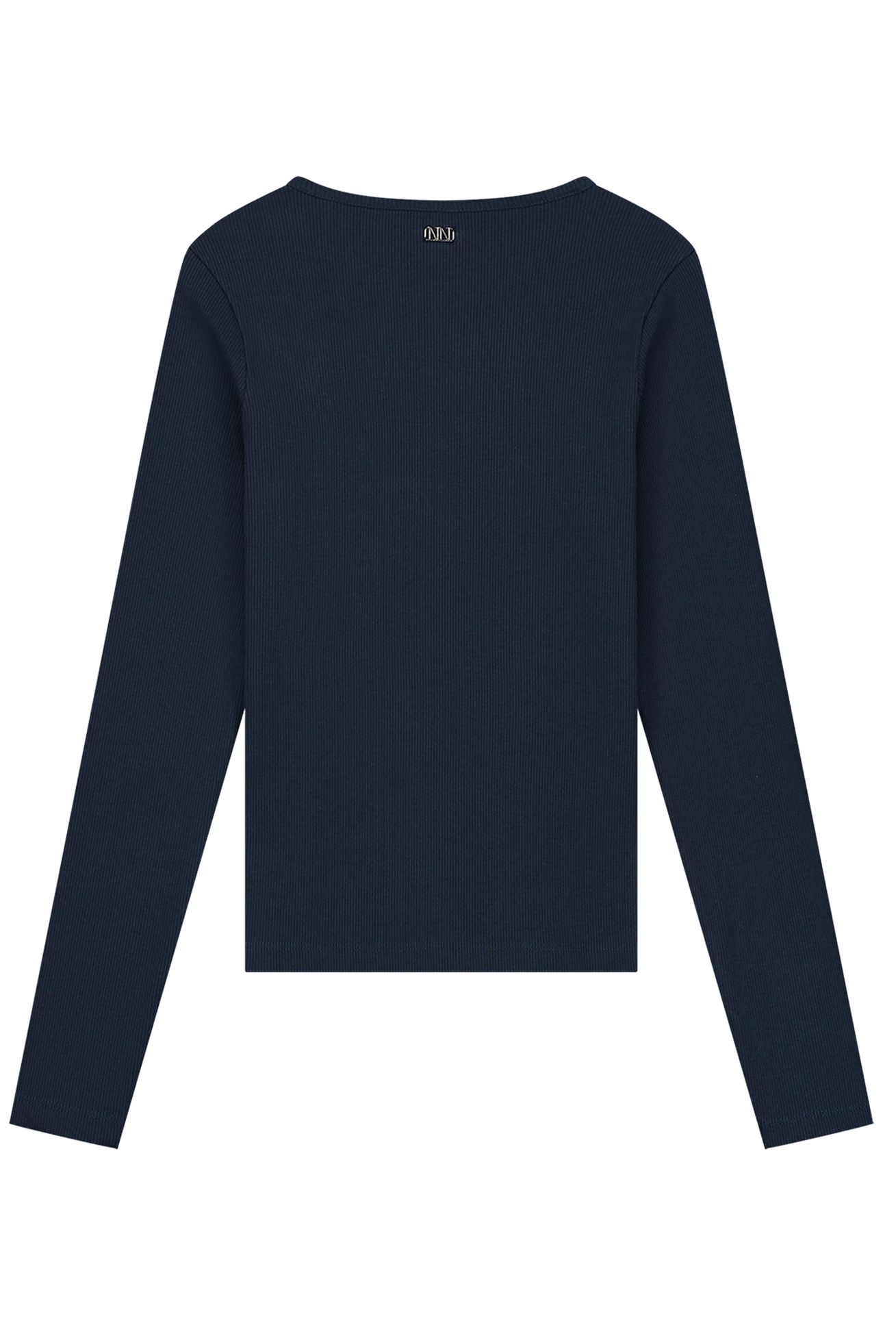 PRESLEY LS RIB TOP DARK NIGHT 3
