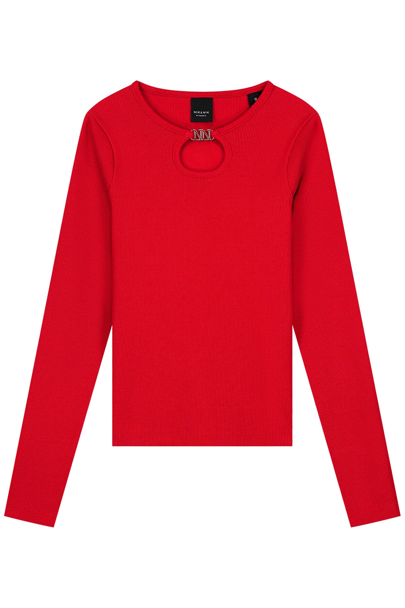 PRESLEY LS RIB TOP RUBY RED 2