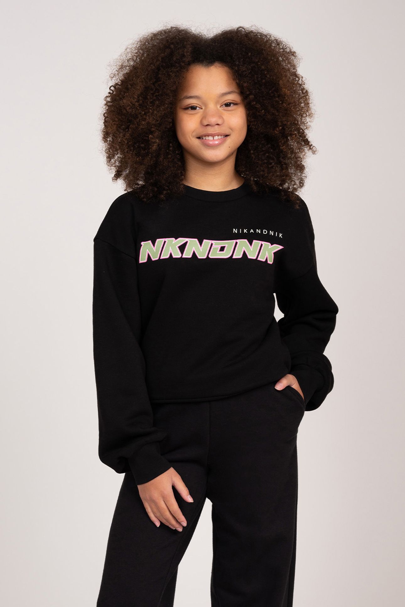 RACER SWEATSHIRT BLACK 1