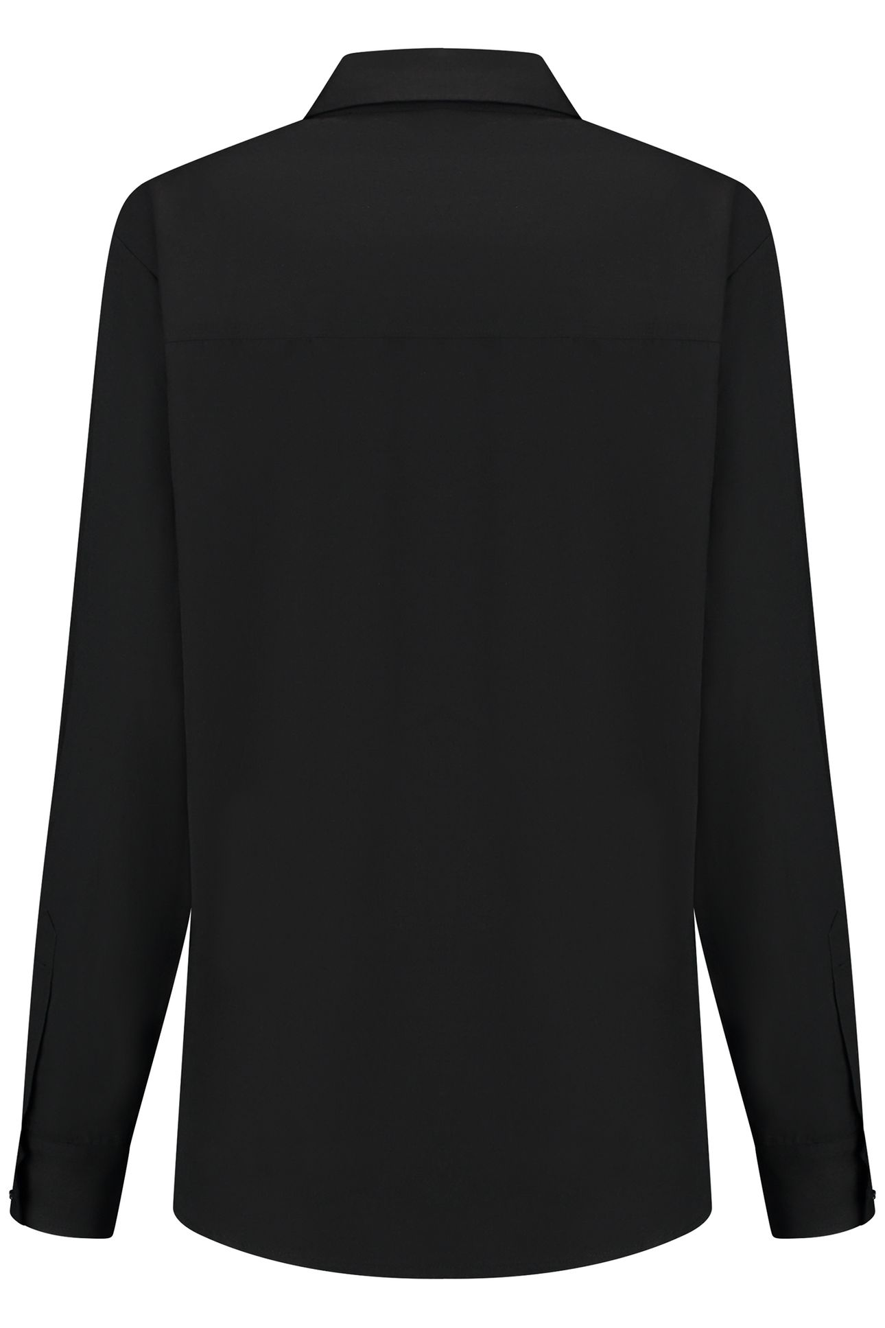 DEJA LACE-UP BLOUSE BLACK 2