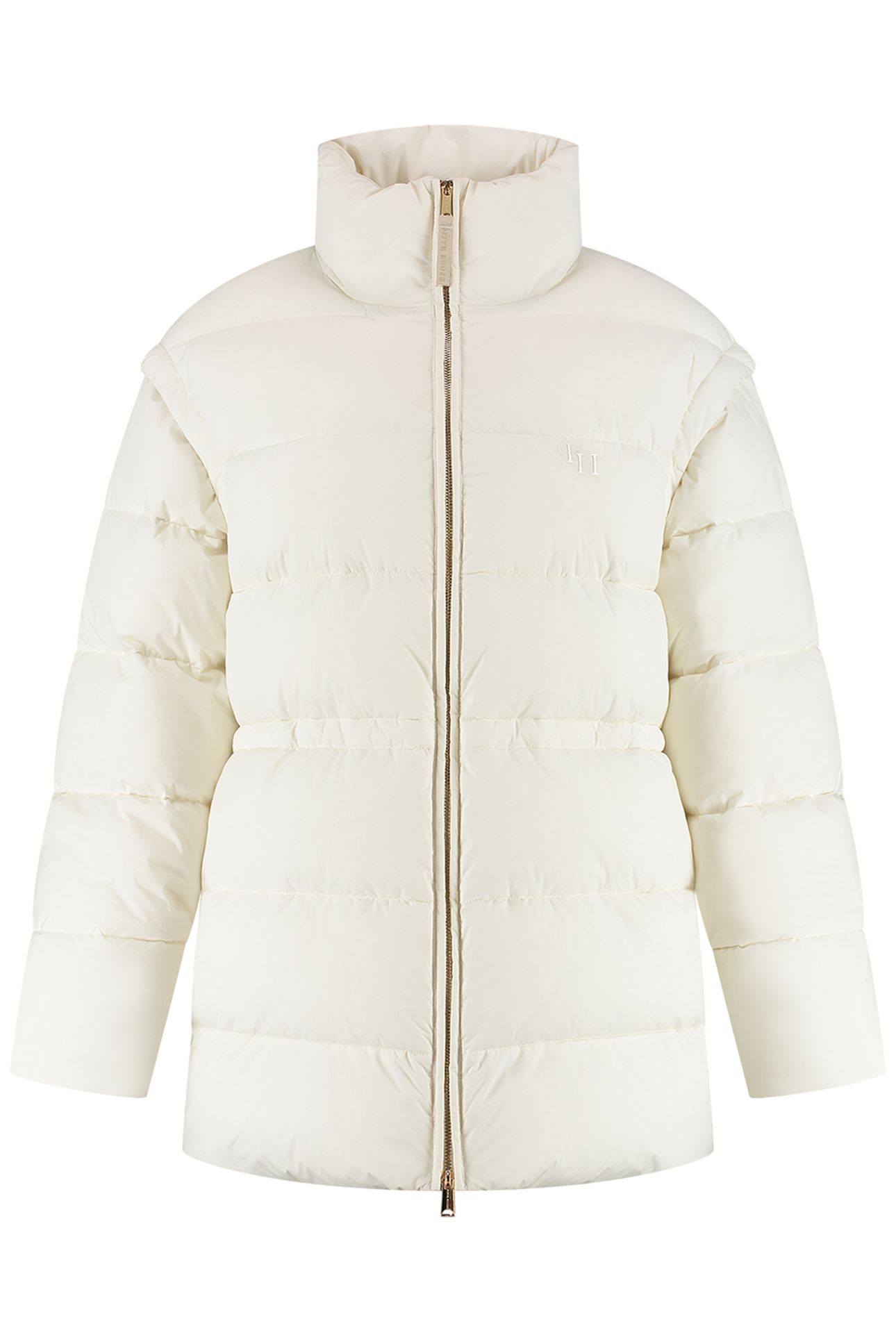 DREW SHORT PUFFER COAT STAR WHITE 2