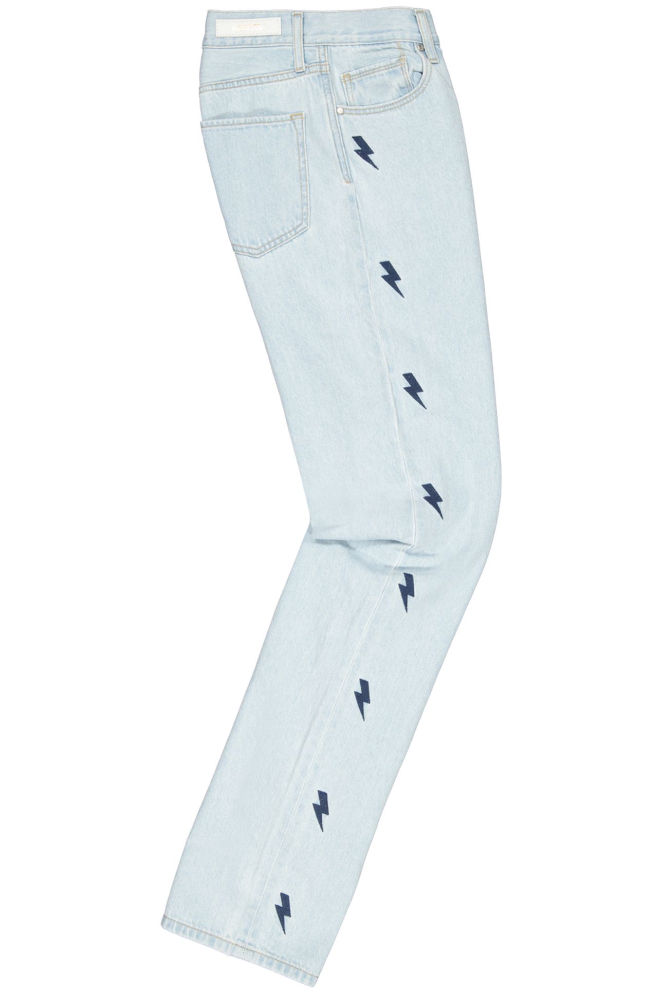 SUNSET LIGHTNING JEANS LIGHT BLUE STONE 7