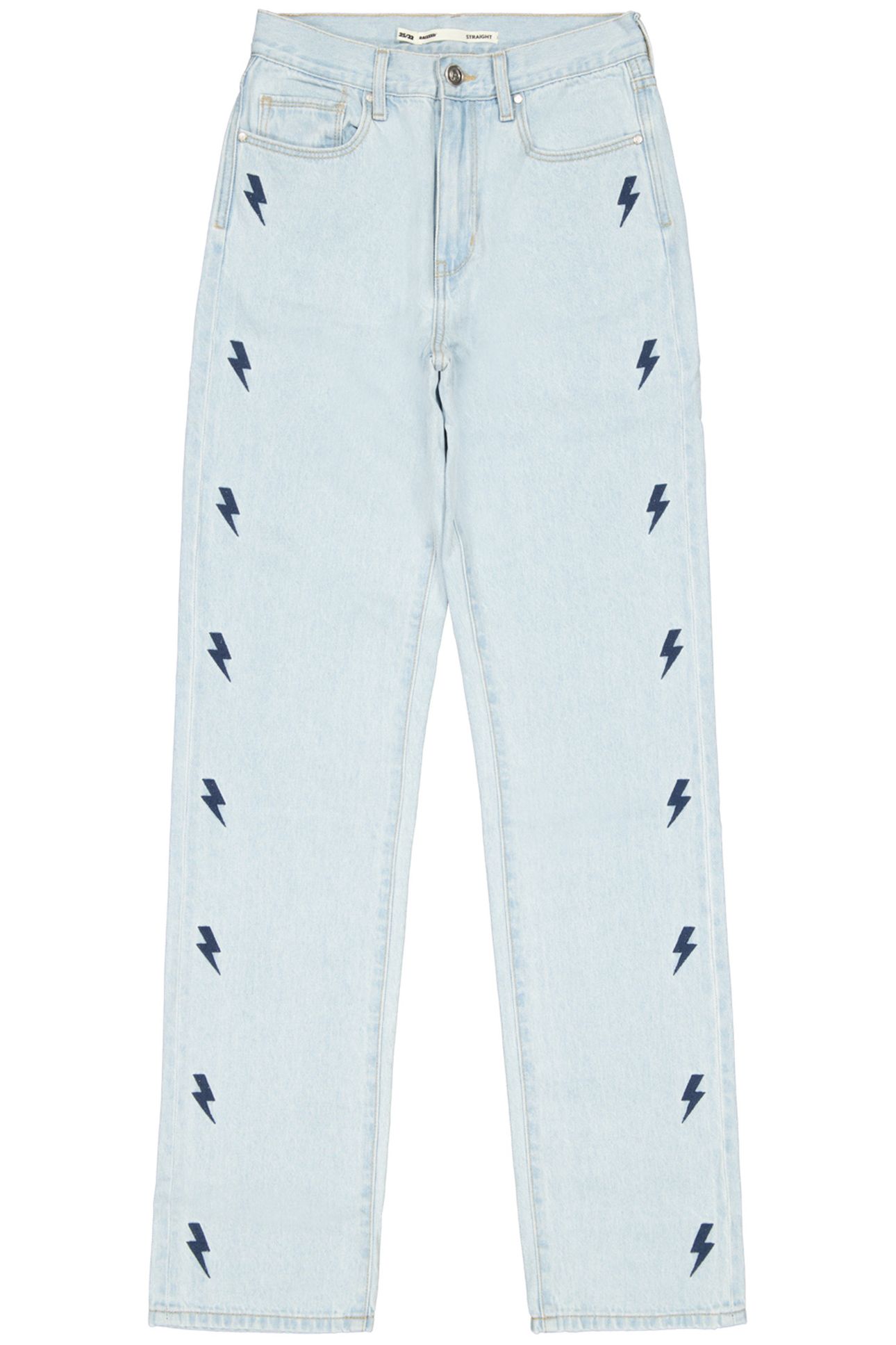 SUNSET LIGHTNING JEANS LIGHT BLUE STONE 5
