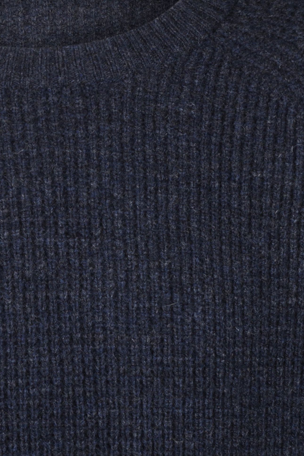 FANCY KNIT C-NECK SWEATER NAVY 3