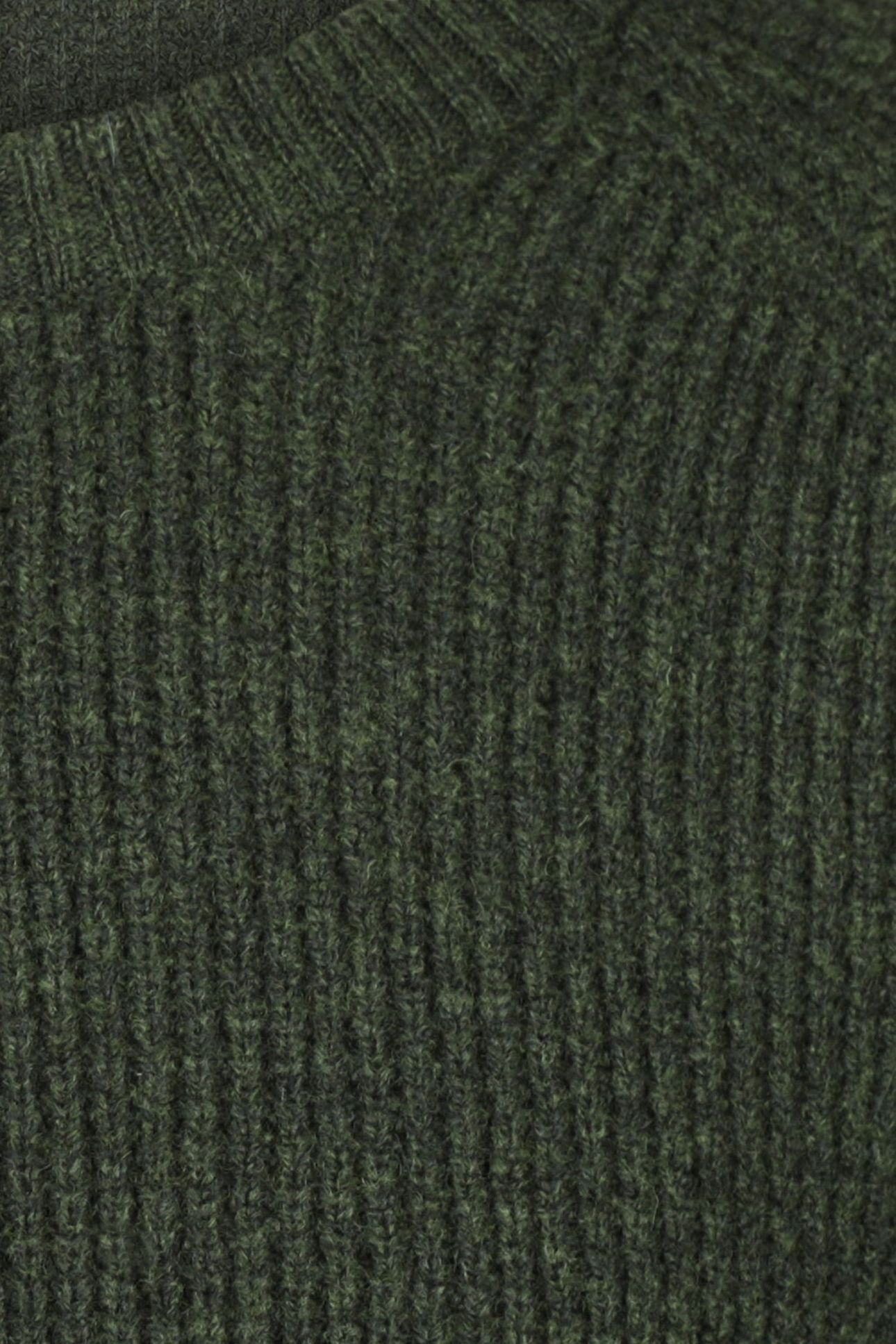 FANCY KNIT C-NECK SWEATER PINE GREEN 3