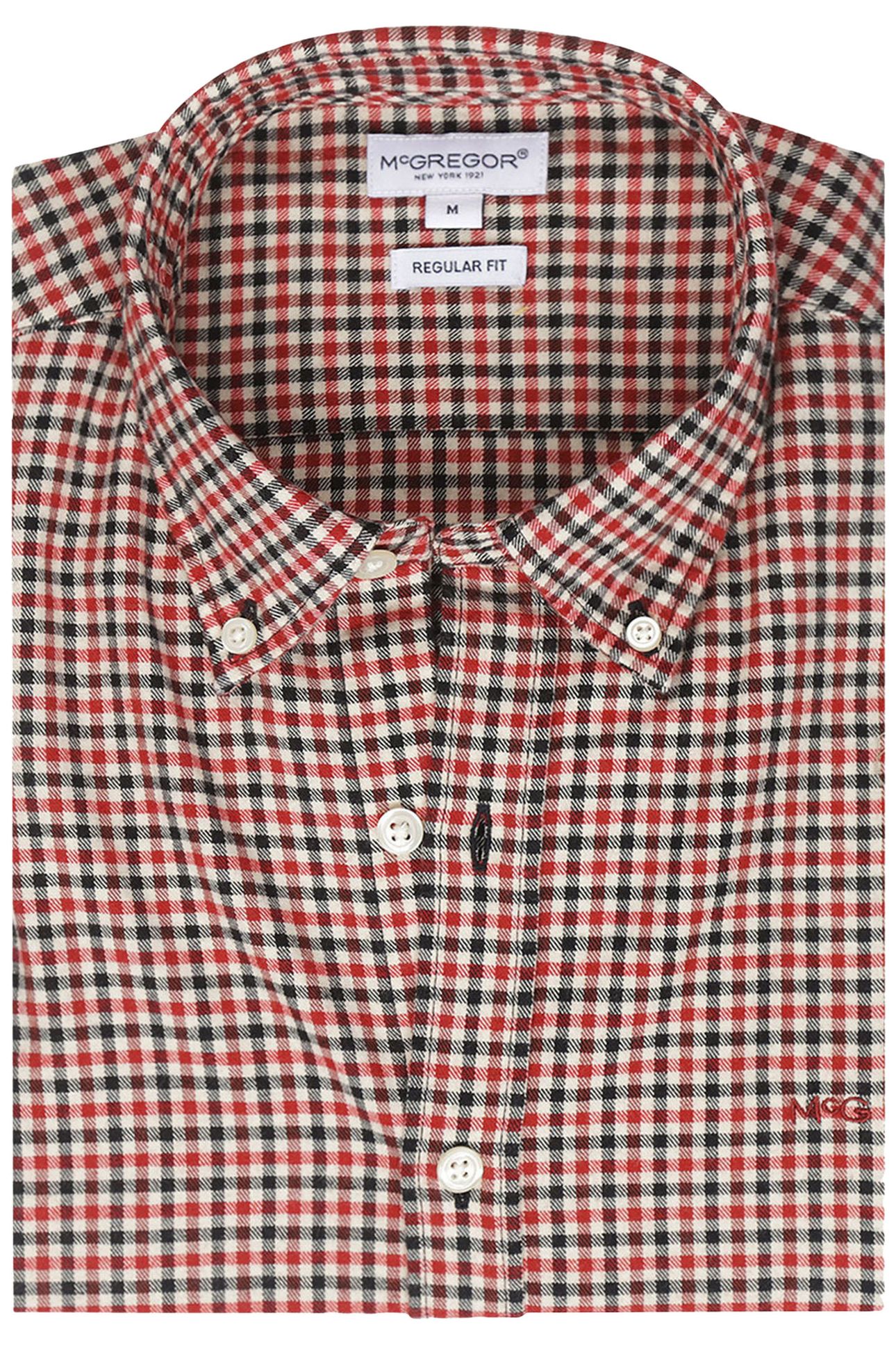 TATTERSAL CHECK SHIRT CHESNUT 3