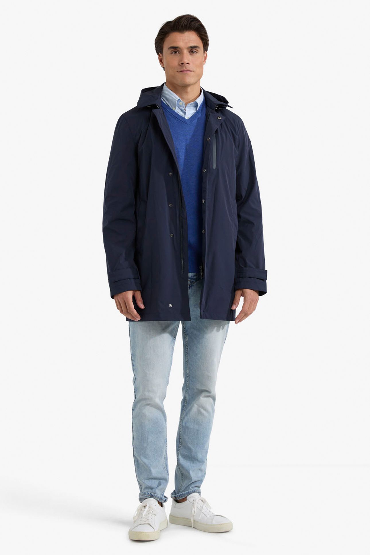 RAIN COAT NAVY 2