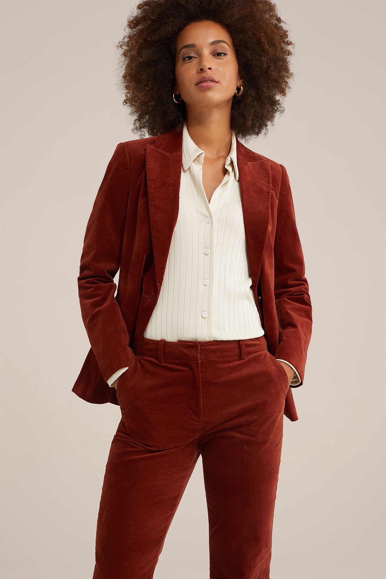 TROUSER BROWN 5