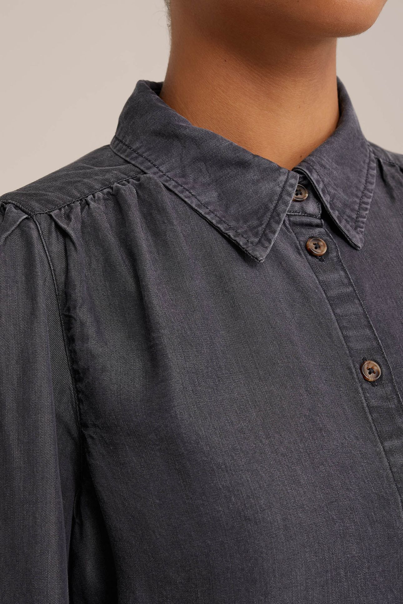 BLOUSE DARK GREY 5