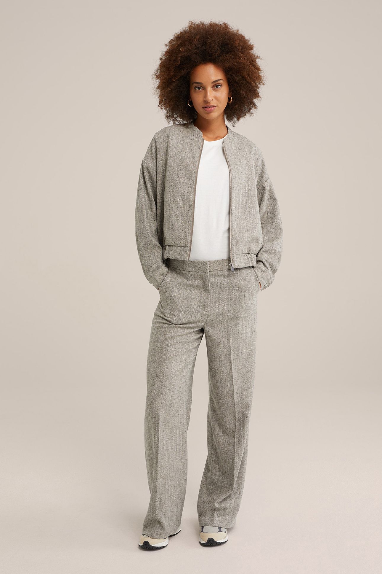 BOMBER LIGHT GREY 3