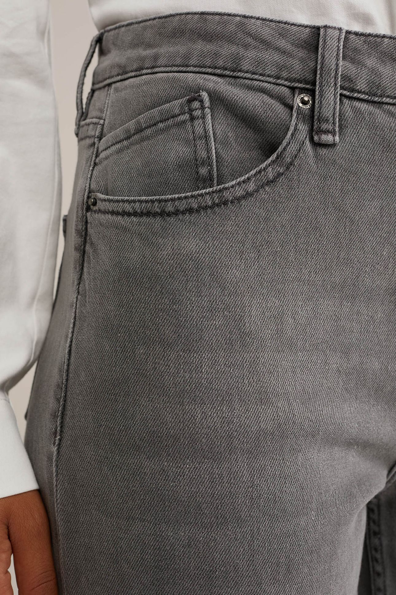 5-POCKET HIGH WAIST GREY 5