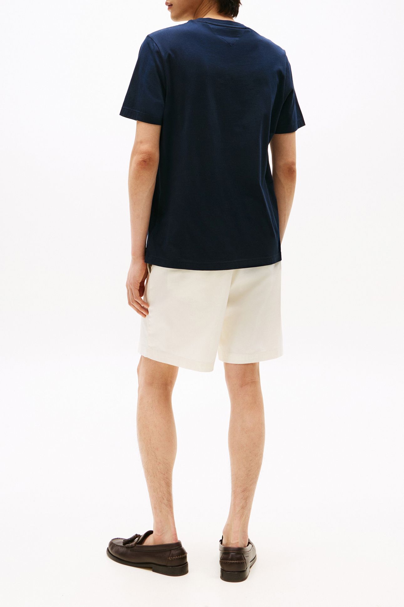 OUTLINE FLAG SCRIPT TEE REG FIT DESERT SKY BLUE 3