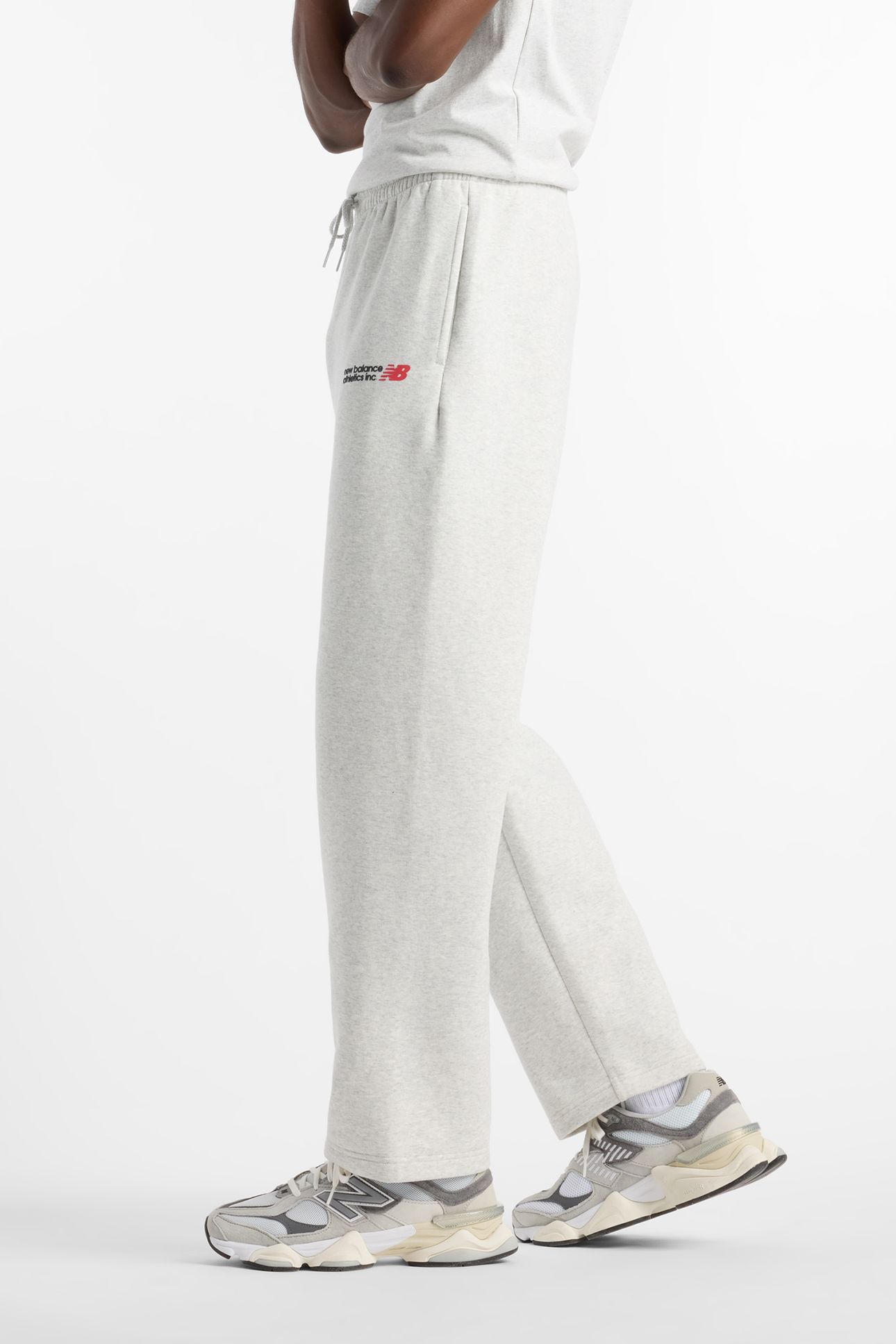 STRAIGHT LEG SWEATPANTS IN GREY 4