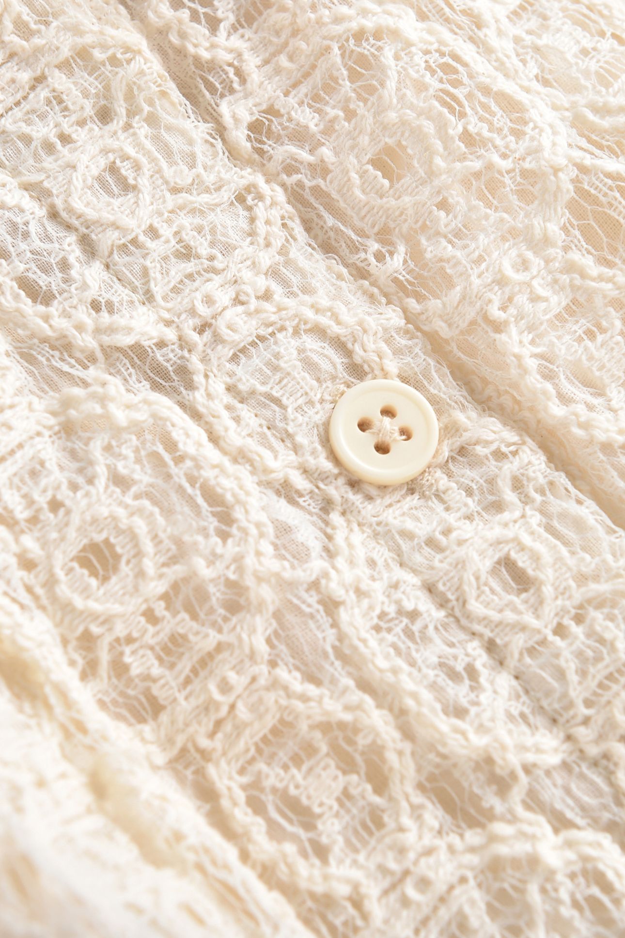 DRESS JONUTA CREAM SPARKLE LACE 8